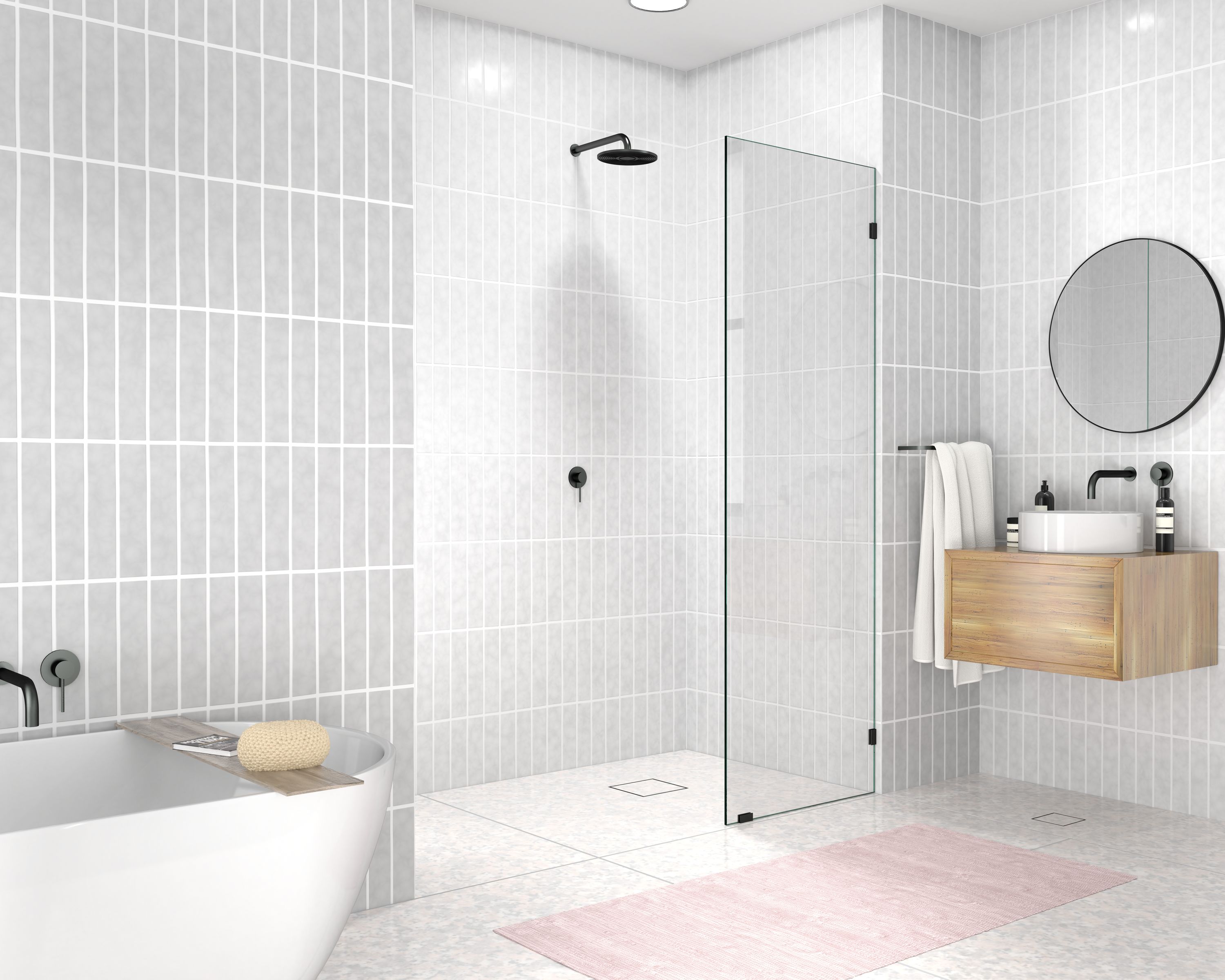 Glass Warehouse GW-SFP-24-ORB Shower-Doors - View #2