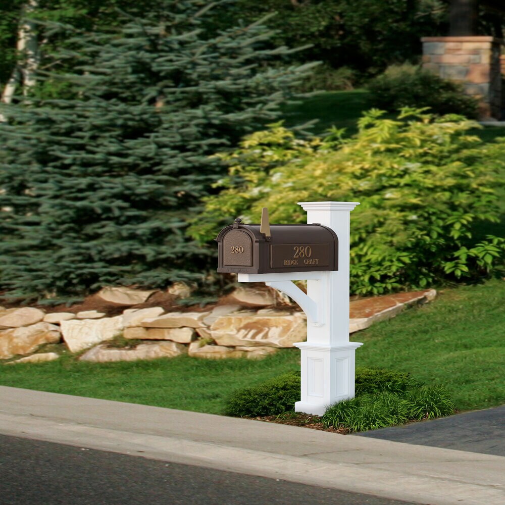 YardCraft Royal Crowne 4 x 4 White Vinyl