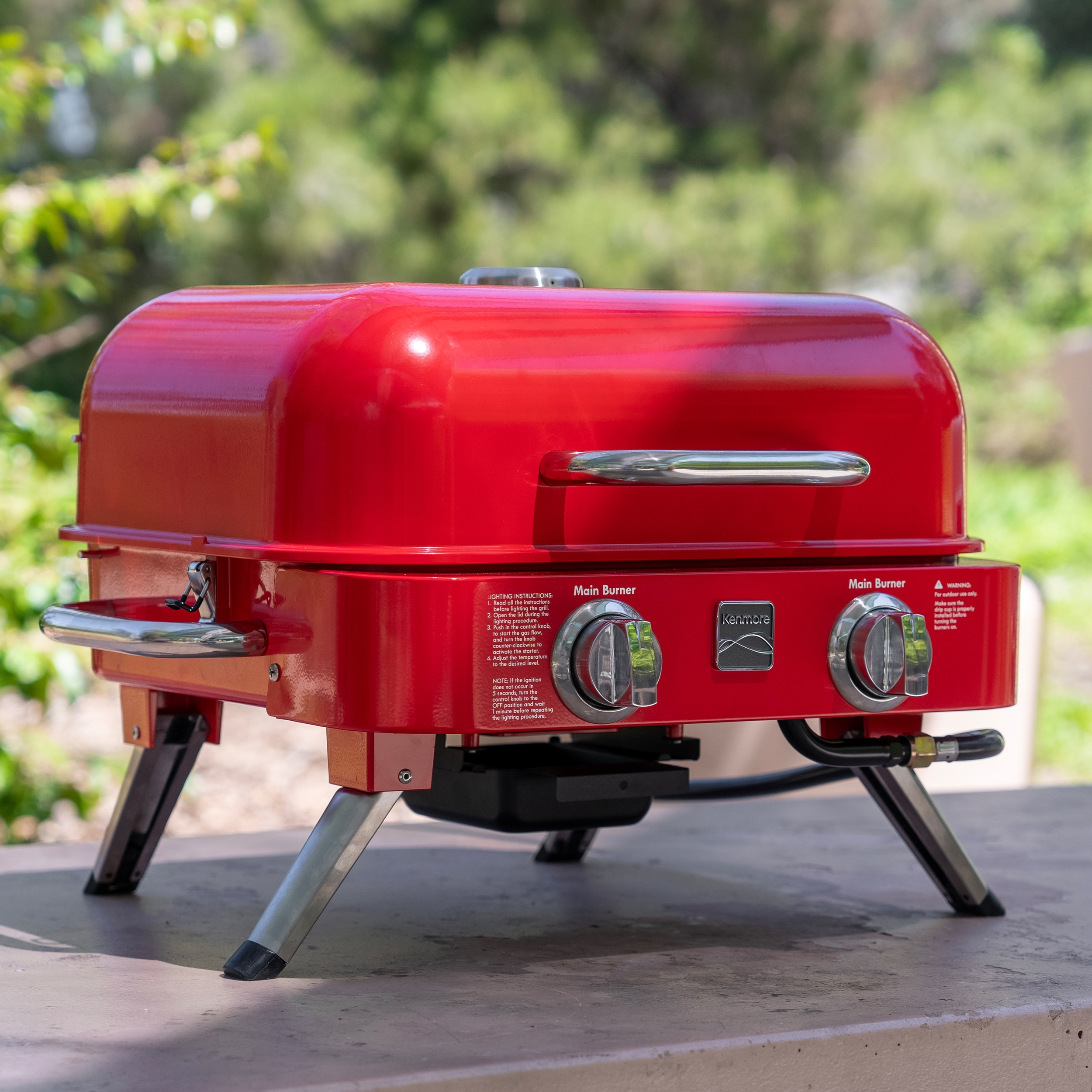 Kenmore KT-R40003-RD Tabletop-Grills - View #7