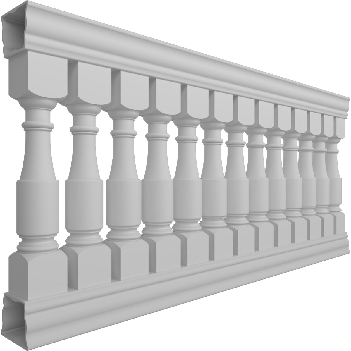 Ekena Millwork BALK42X084HMA railings - View #3