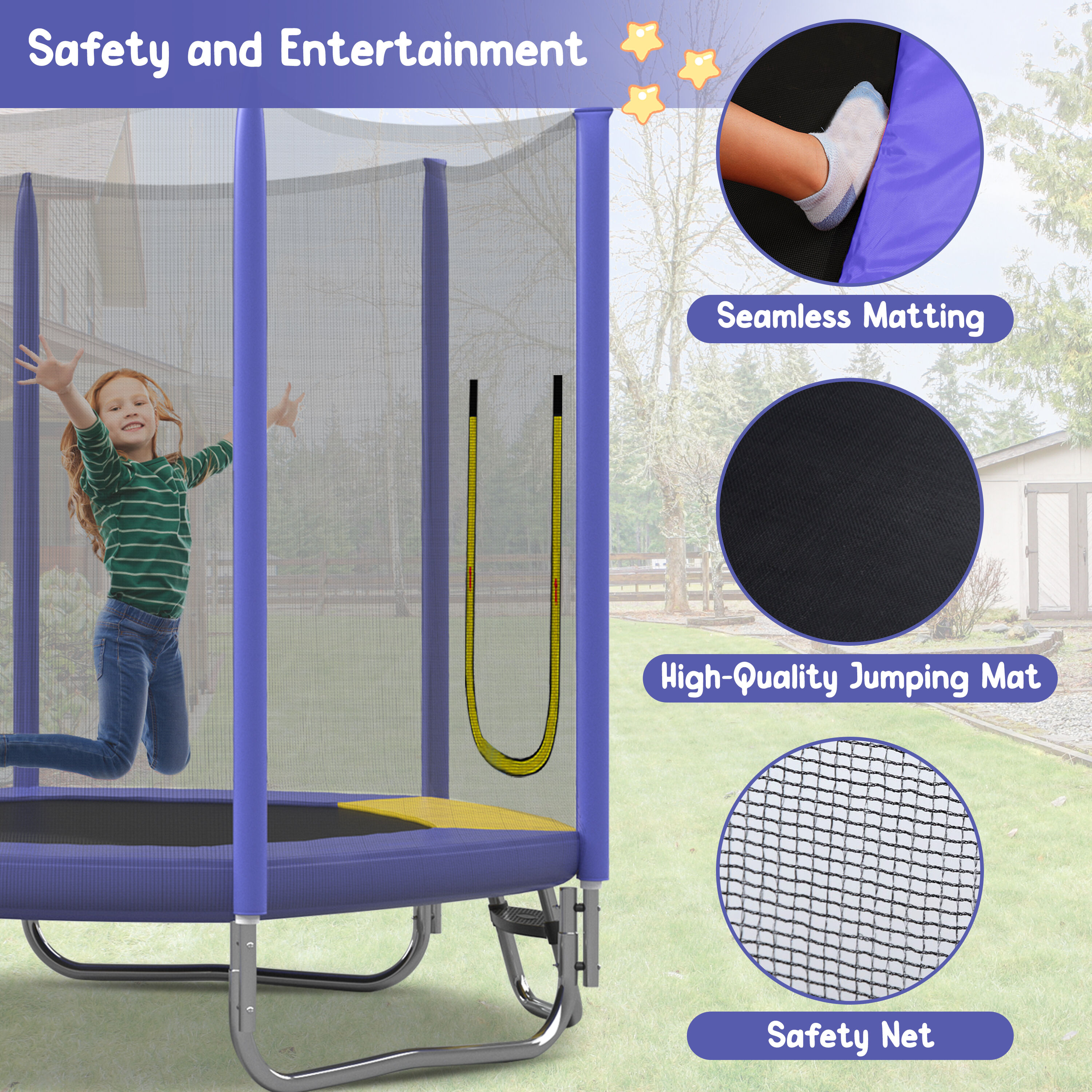 ModernLuxe L3P-N739P272805A trampolines - View #3