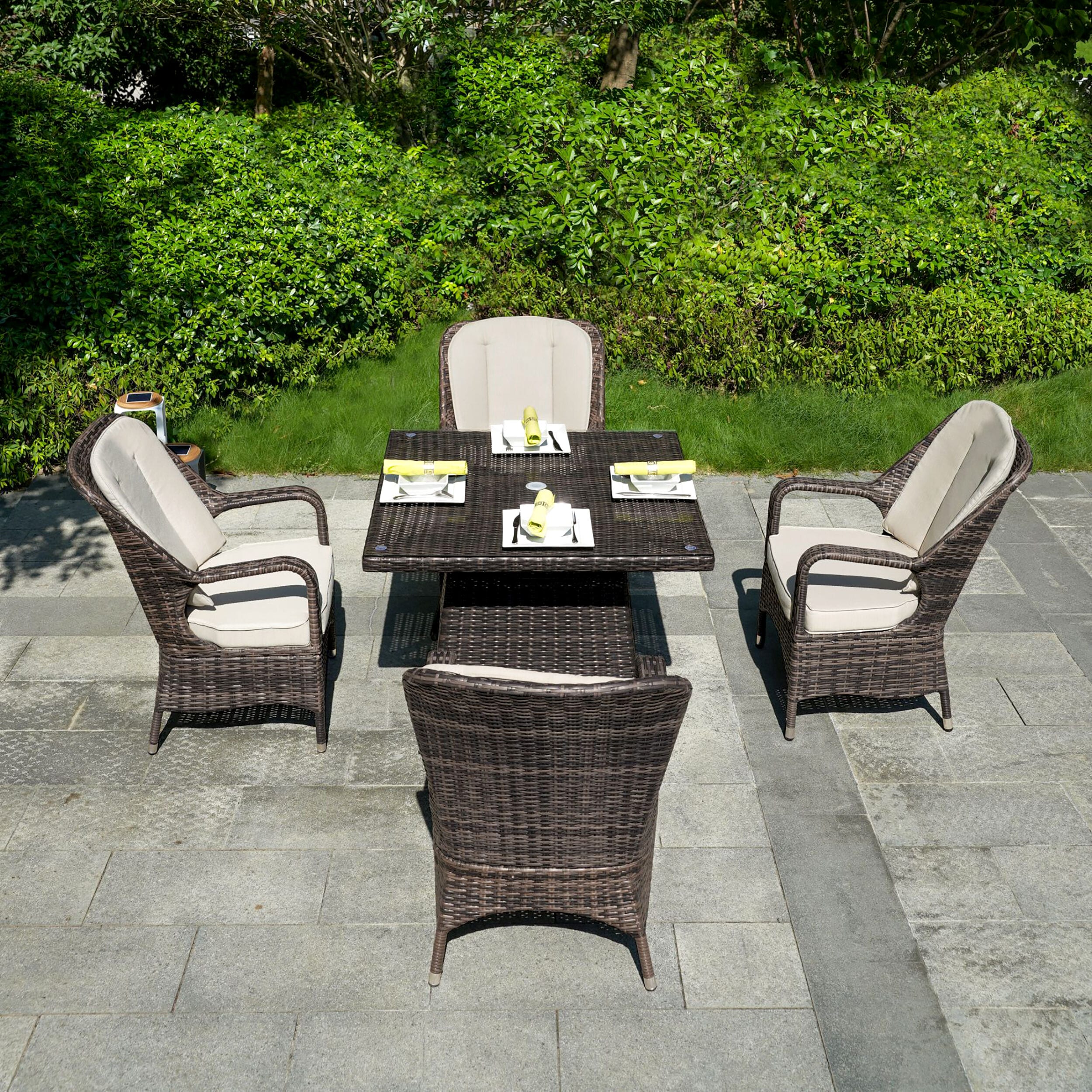 Moda Furnishings CMAD-1710-BR Patio-Dining-Sets - View #10