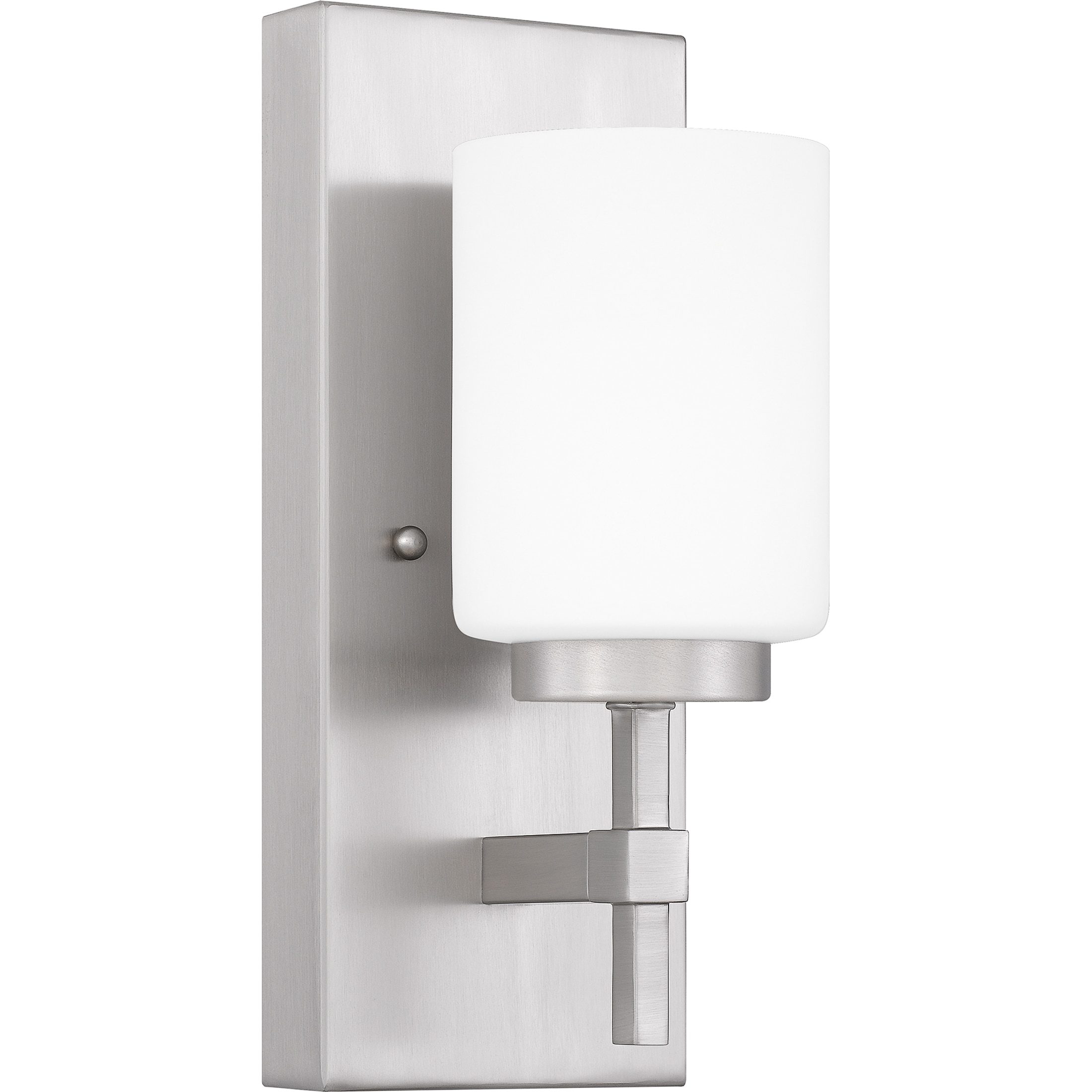 Quoizel WLB8605BN Wilburn 4.75-in 1 -Light Brushed Nickel Integrated LED Transitional Vanity light
