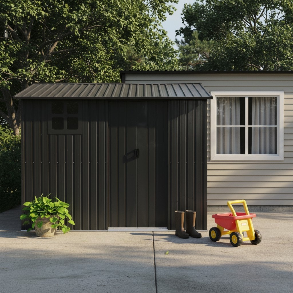 Poinic CURDS-S00083-1350 Metal-Storage-Buildings-Sheds - View #7