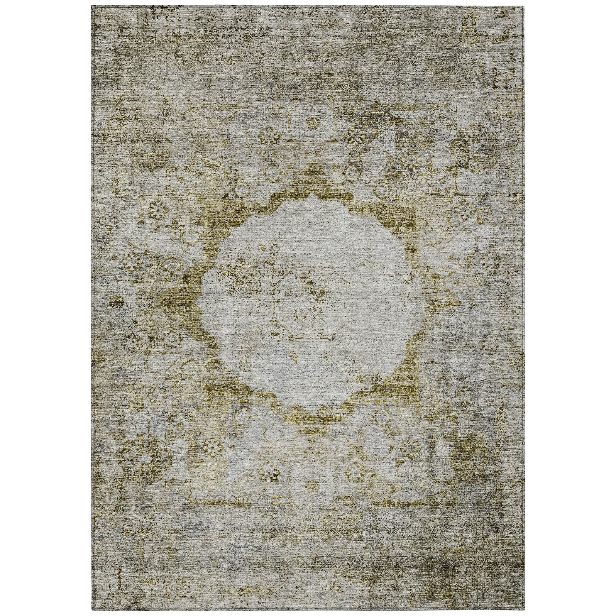 Addison Rugs ACN675TP9X12 Chantille ACN675TP 9 x 12 (ft) Polyester Taupe Rectangular Indoor/Outdoor Geometric Machine washable Area rug