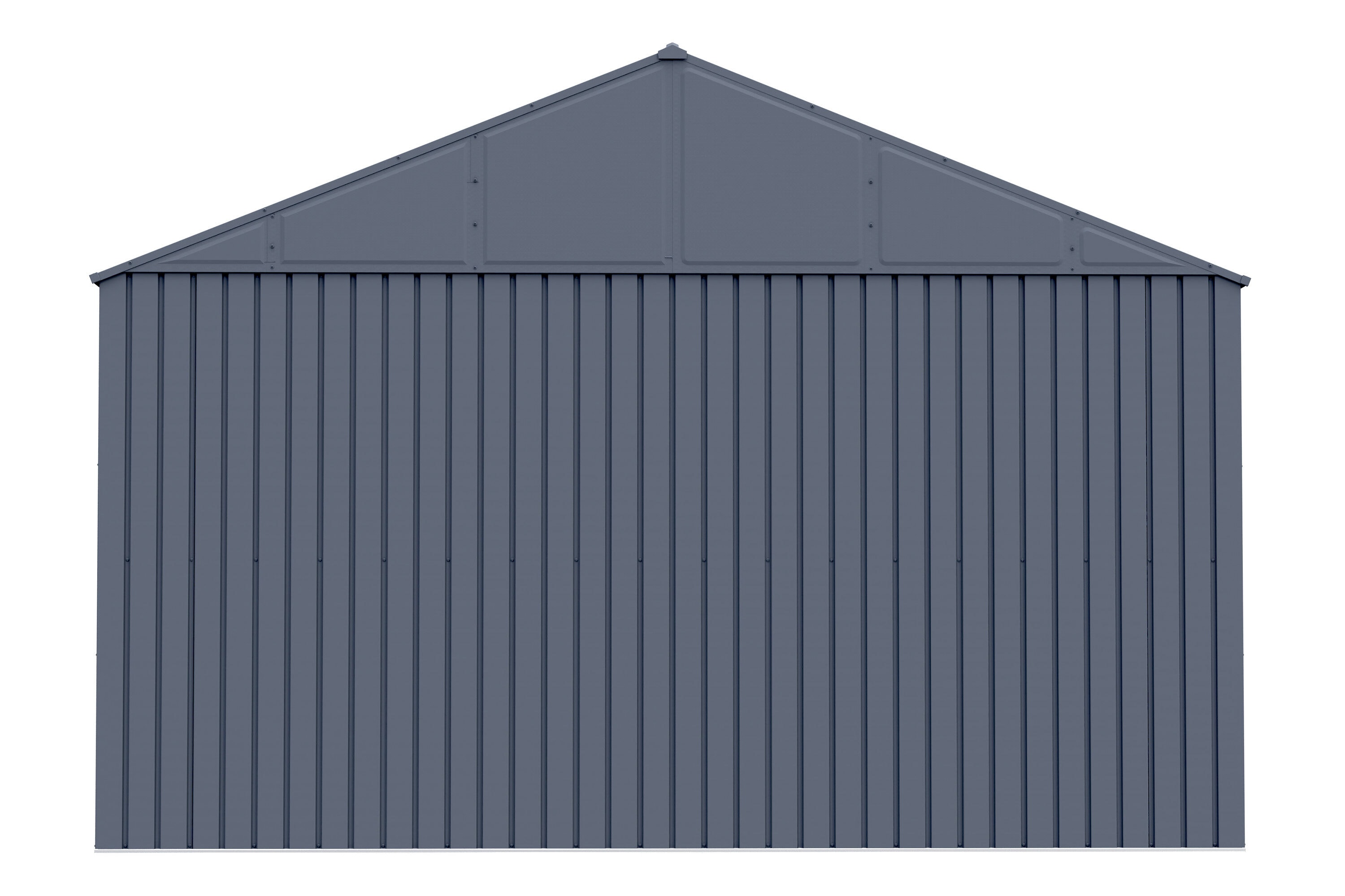 Elite 12' x 12' Anthracite Steel Storage Shed Kit