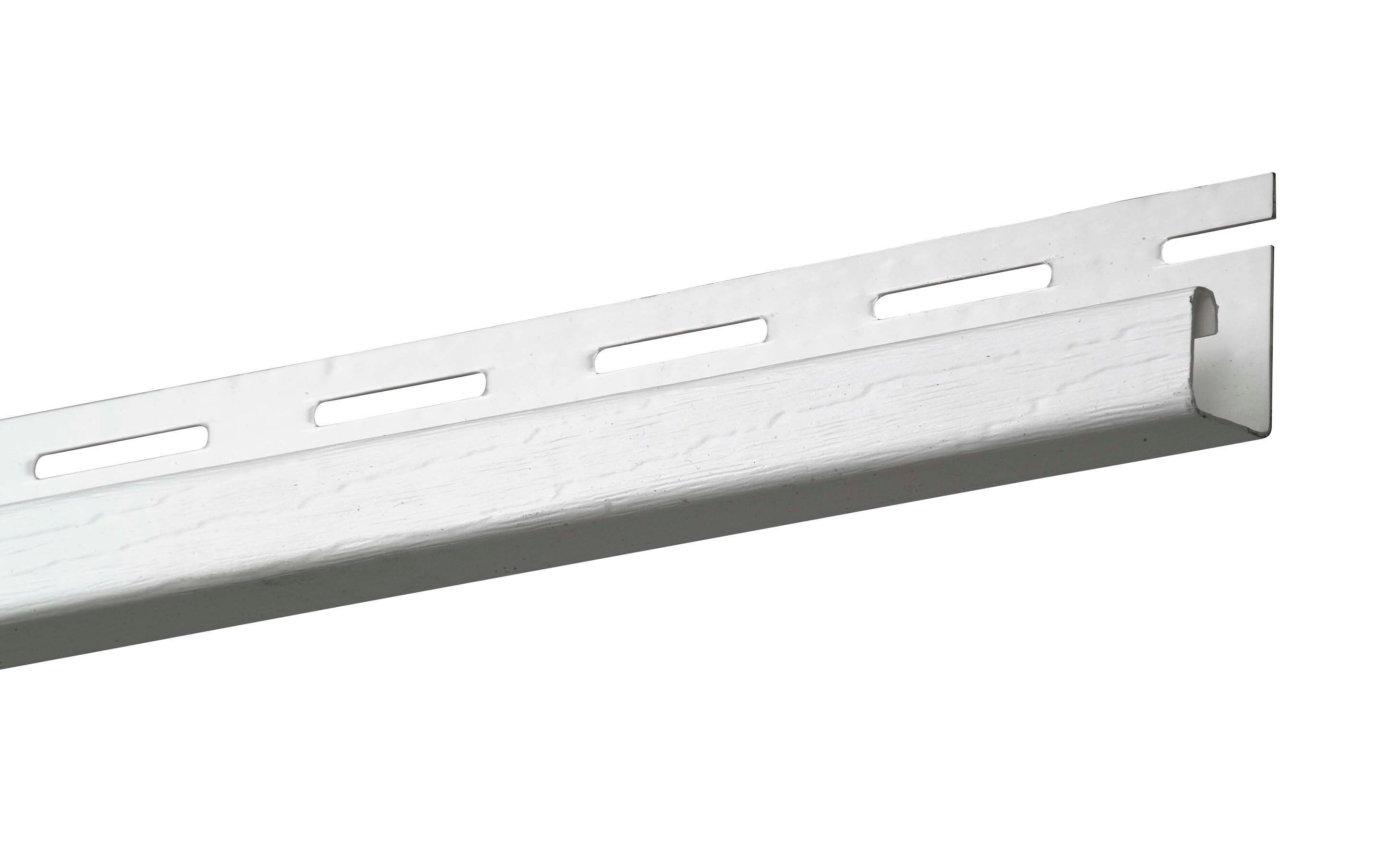 Georgia-Pacific Vinyl Siding Trim J-channel White 0.625-in x 150-in