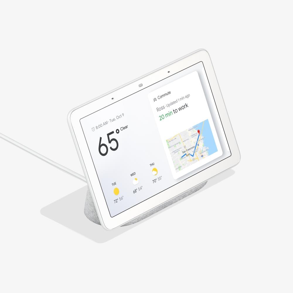 Google Nest Hub Model: H1A Google Home Hub 7 Screen Display - White