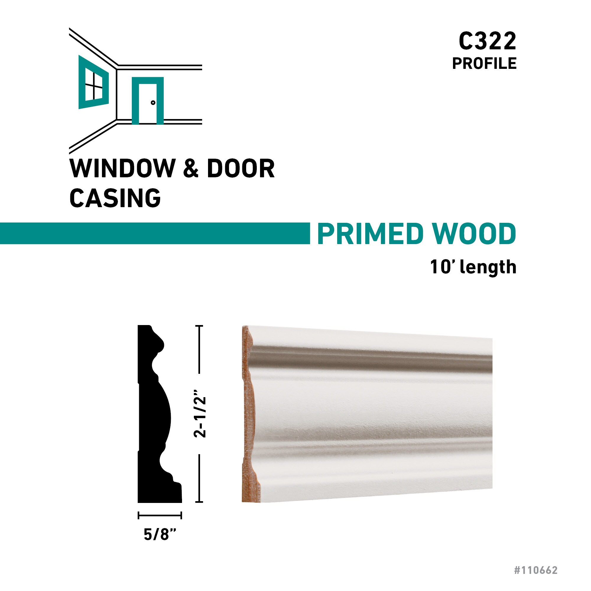 RELIABILT C32210FJPMD Window-Door-Casings - View #3