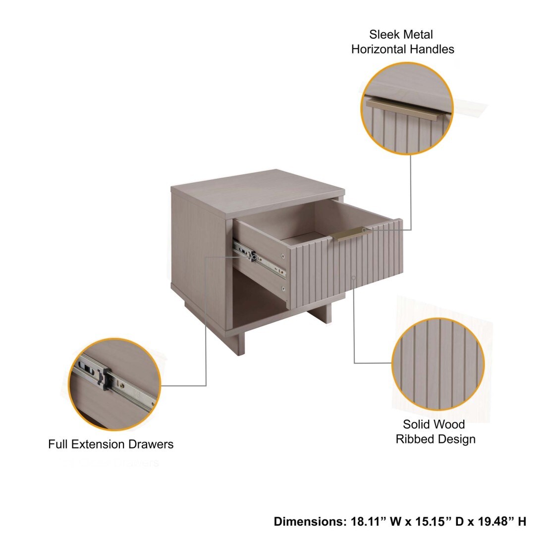 CHITA CTK-391 nightstands - View #4
