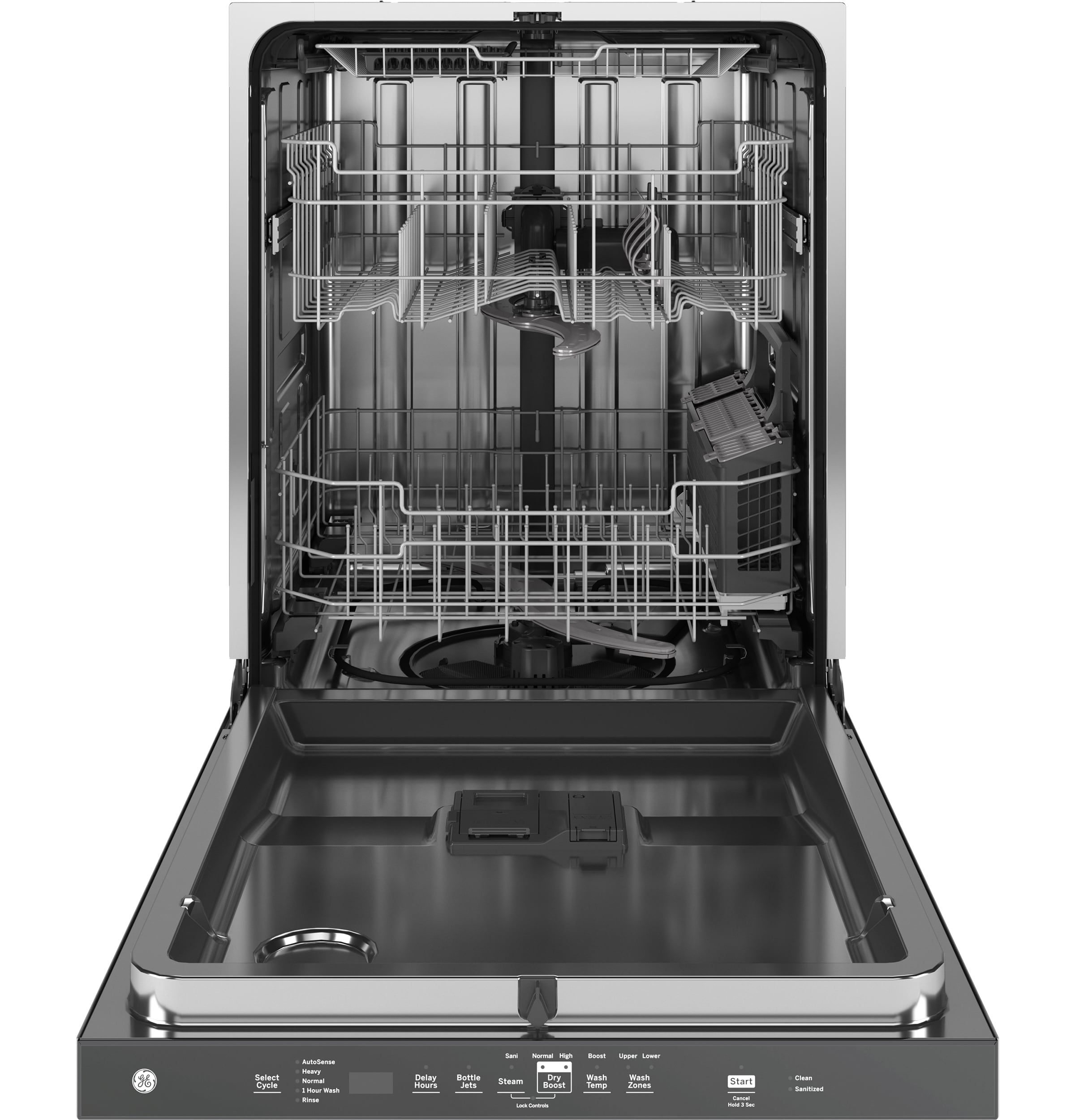 GE GDP670SGVBB Builtin-Dish - View #3