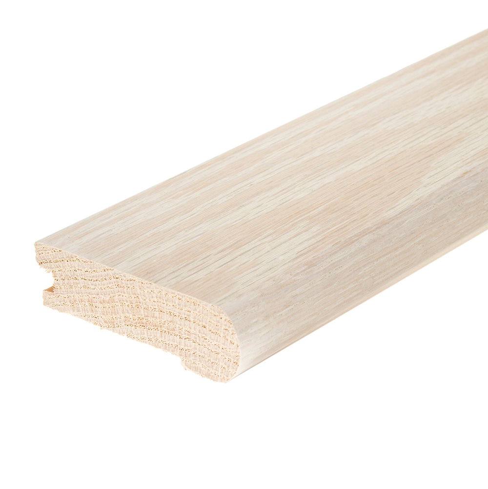 Flexco Alabaster 0.75-in T x 0.75-in W x 78-in L Solid Wood Quarter Round
