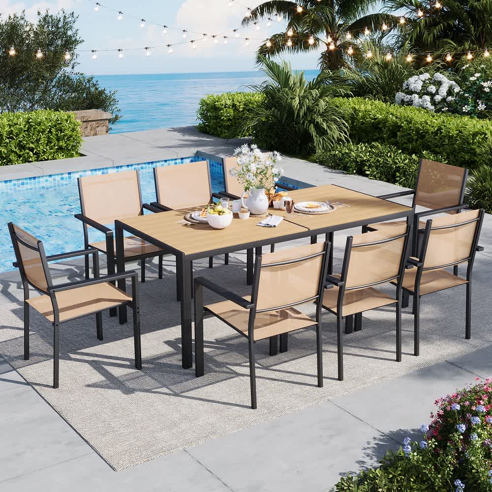 U-HOMY WQ-207BN-OT Patio-Dining-Sets - View #6
