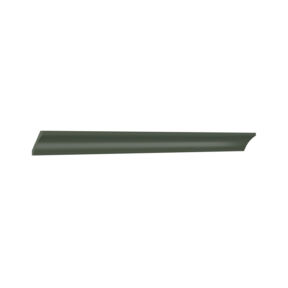 allen + roth 6493GW Galway Cabinet Crown Moulding 94-in W x 3.125-in H x 3.125-in D Sage Painted (Cove Crown Molding)