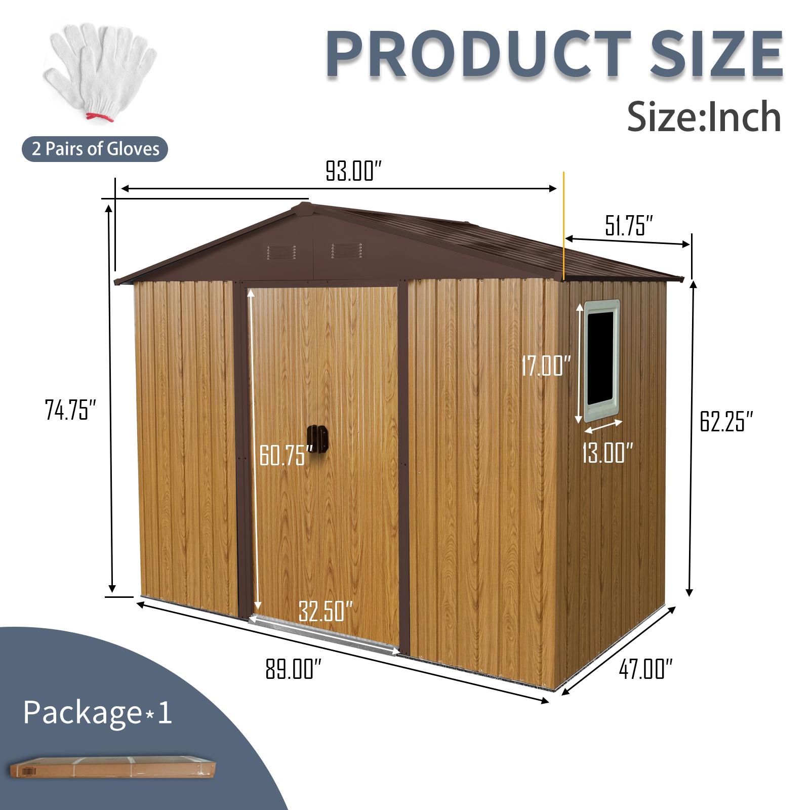 Bayfeve BF-85273-SD Metal-Storage-Buildings-Sheds - View #7