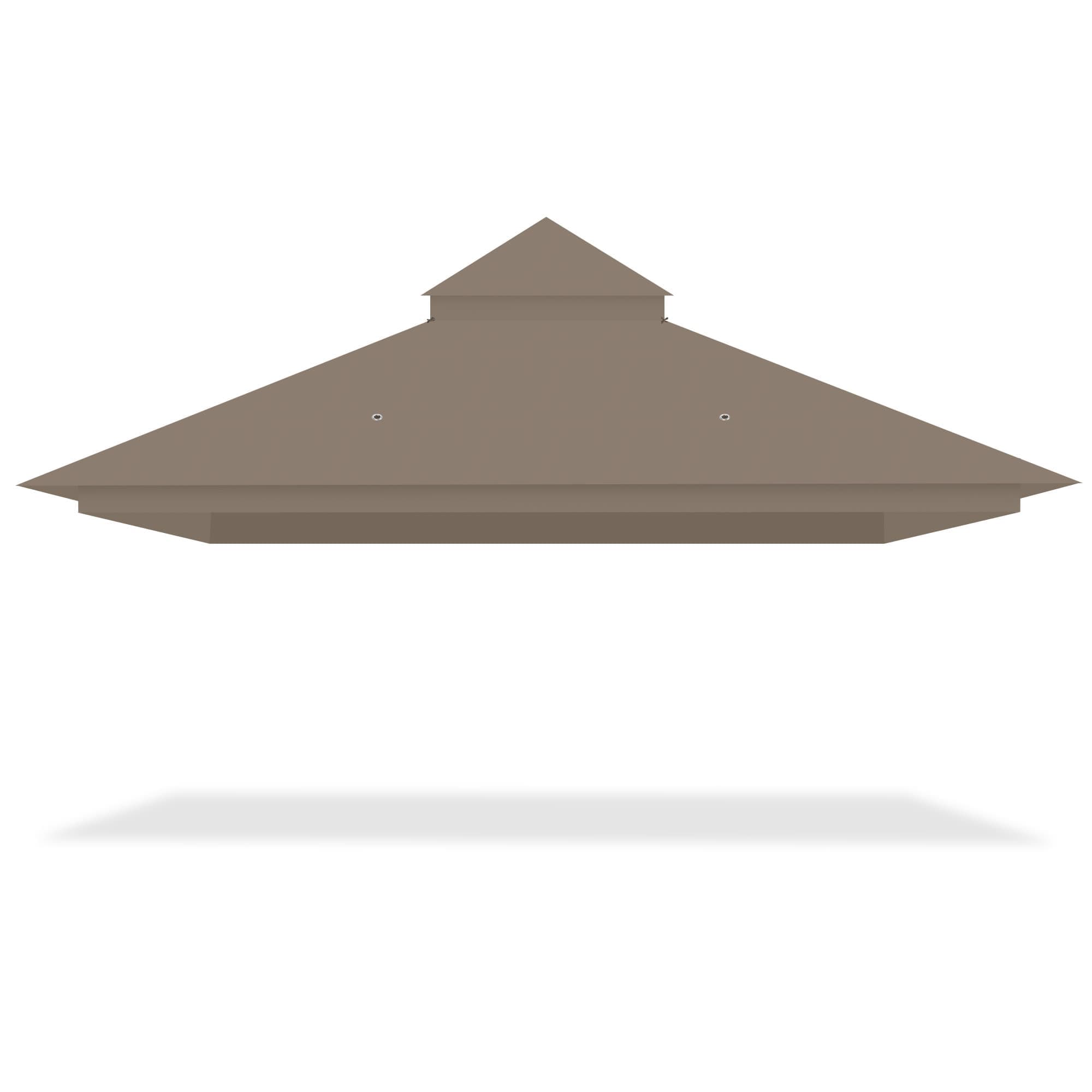 Yescom 07TOP013-1210B-10-LO Canopy Top Replacement UV30+ Top Cover for 2-Tier 10x12 Ft Gazebo Patio