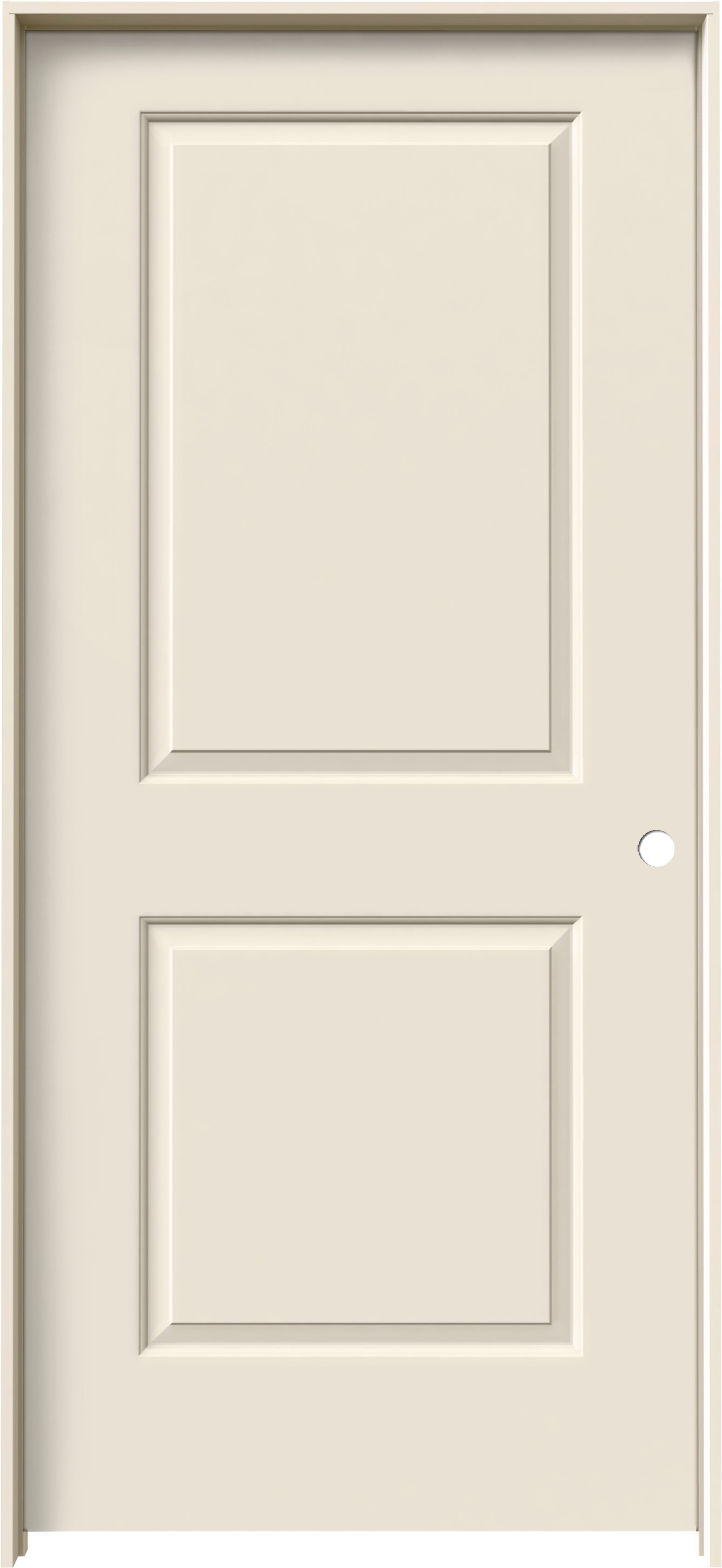 Masonite Traditional 32-in x 80-in Natural 6-panel Solid Core Unfinished  Oak Wood Right Hand Single Prehung Interior Door in the Prehung Interior  Doors department at