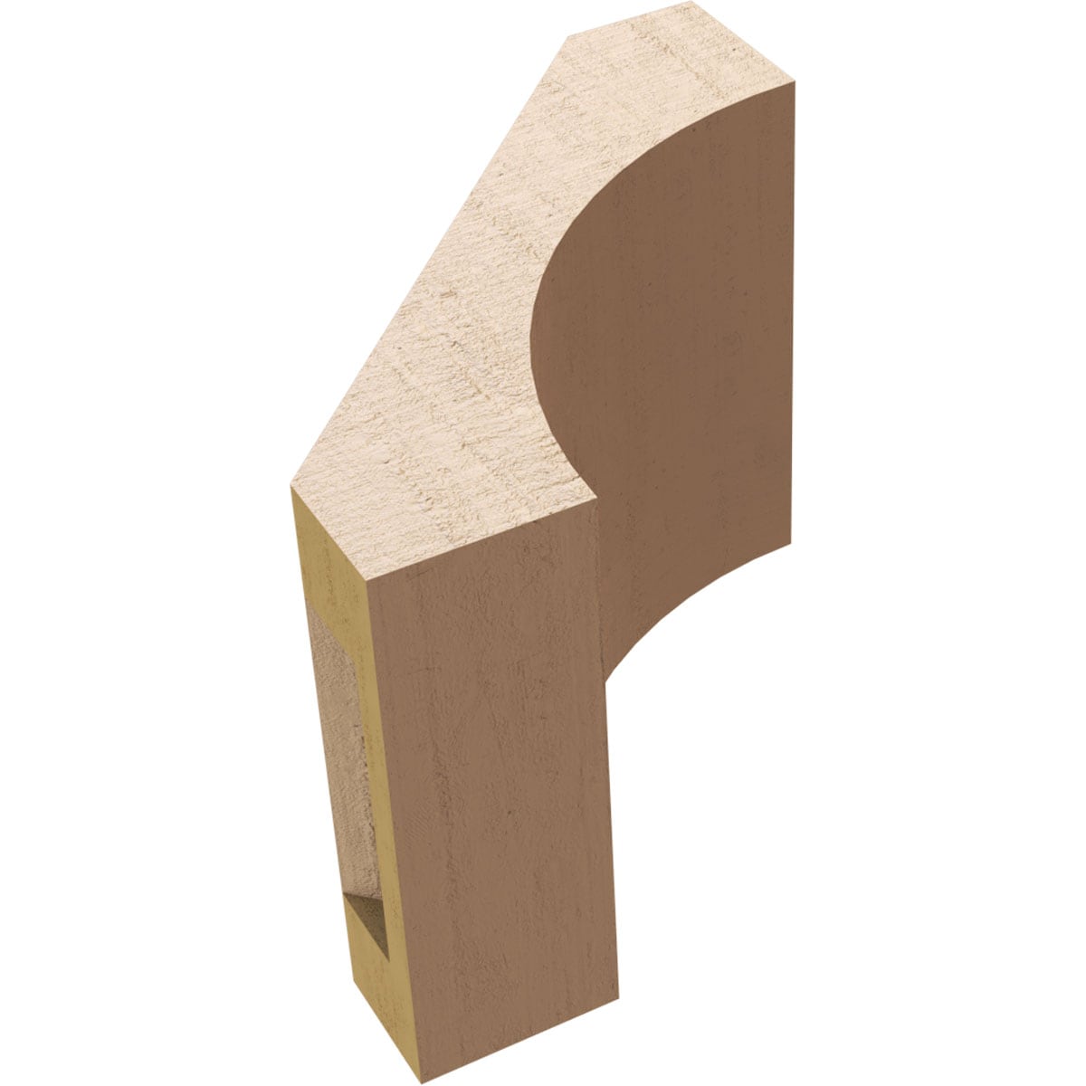 Ekena Millwork BRCUR05X06X06WTLRCPR braces - View #7
