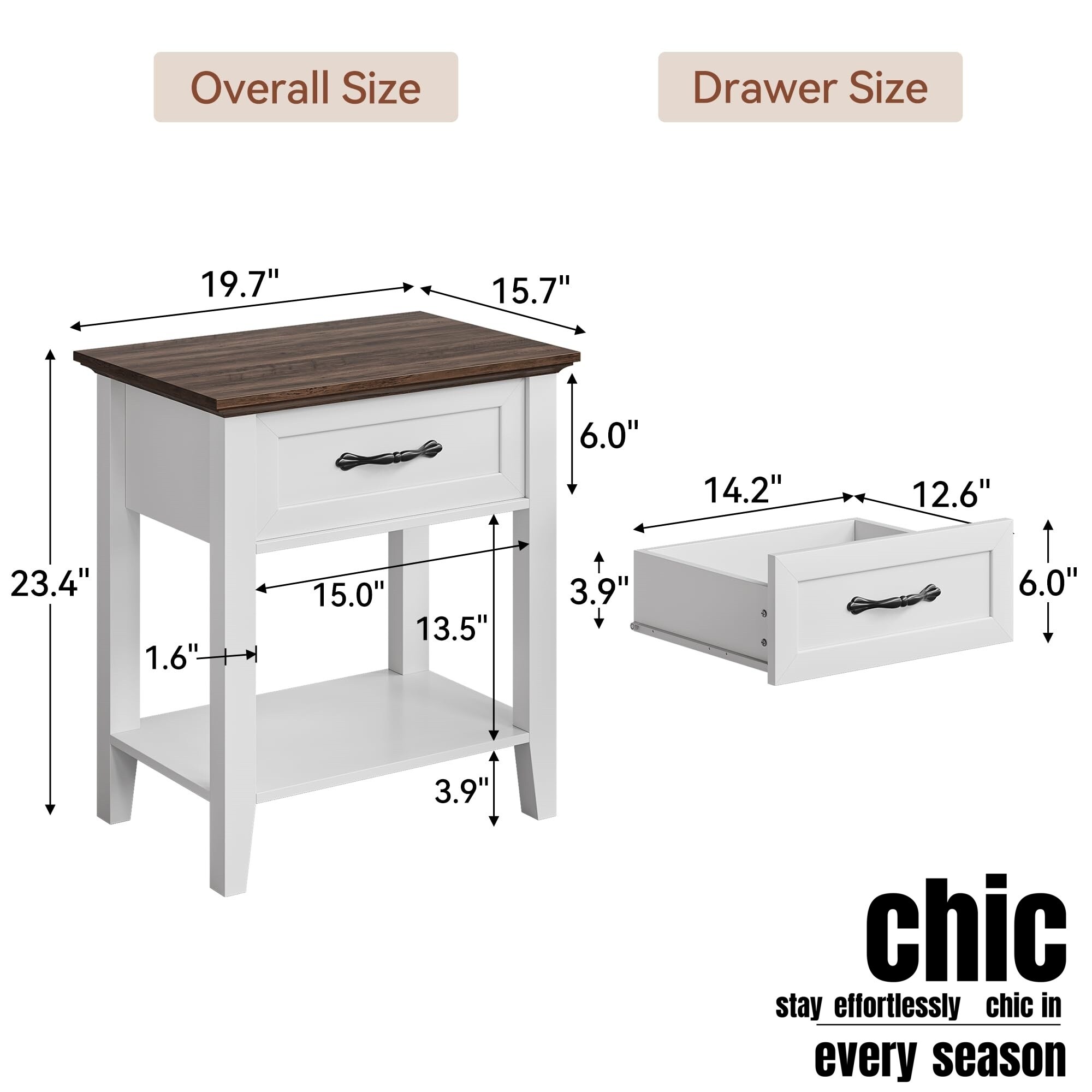 Garvee JM-0W111113 nightstands - View #2