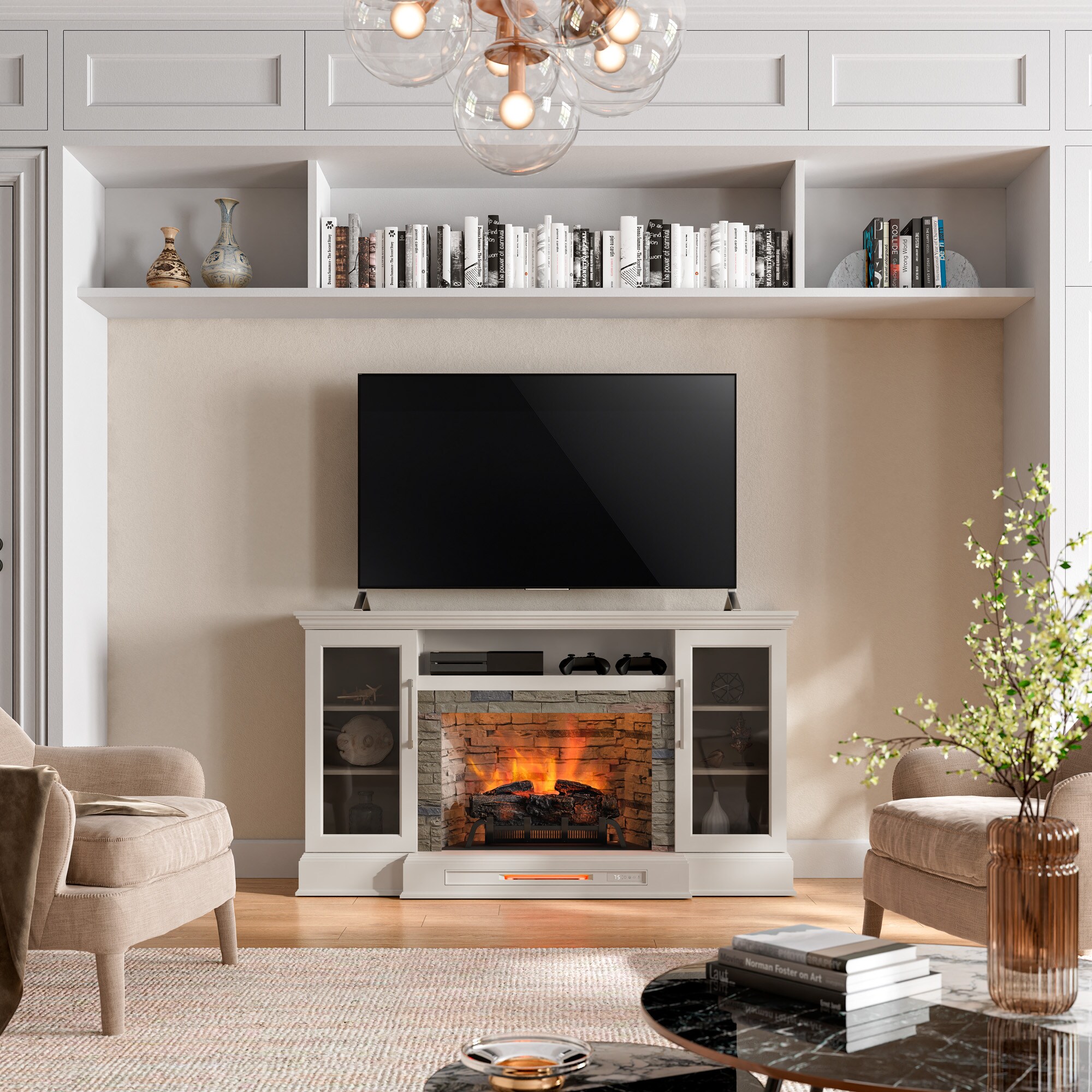 allen + roth 2465FM-28-402 Electric-Fireplaces - View #8