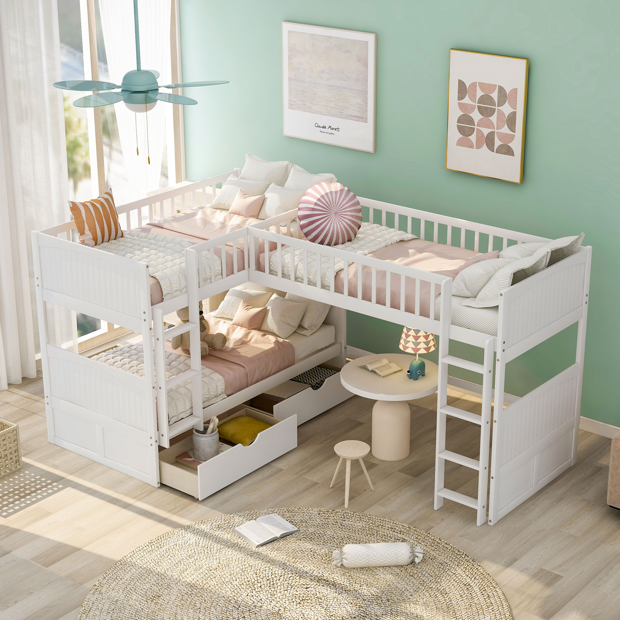 Qualler WM000906KB Bunk-Beds - View #8