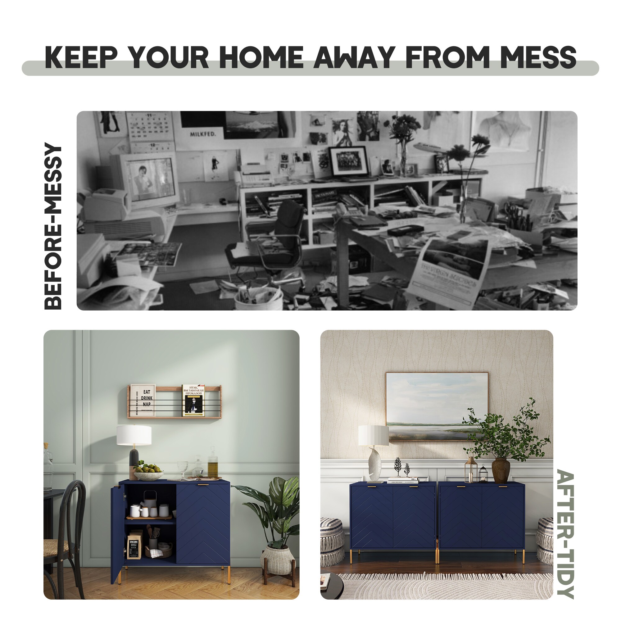 Clihome CL-CJ2M-BL chests - View #10