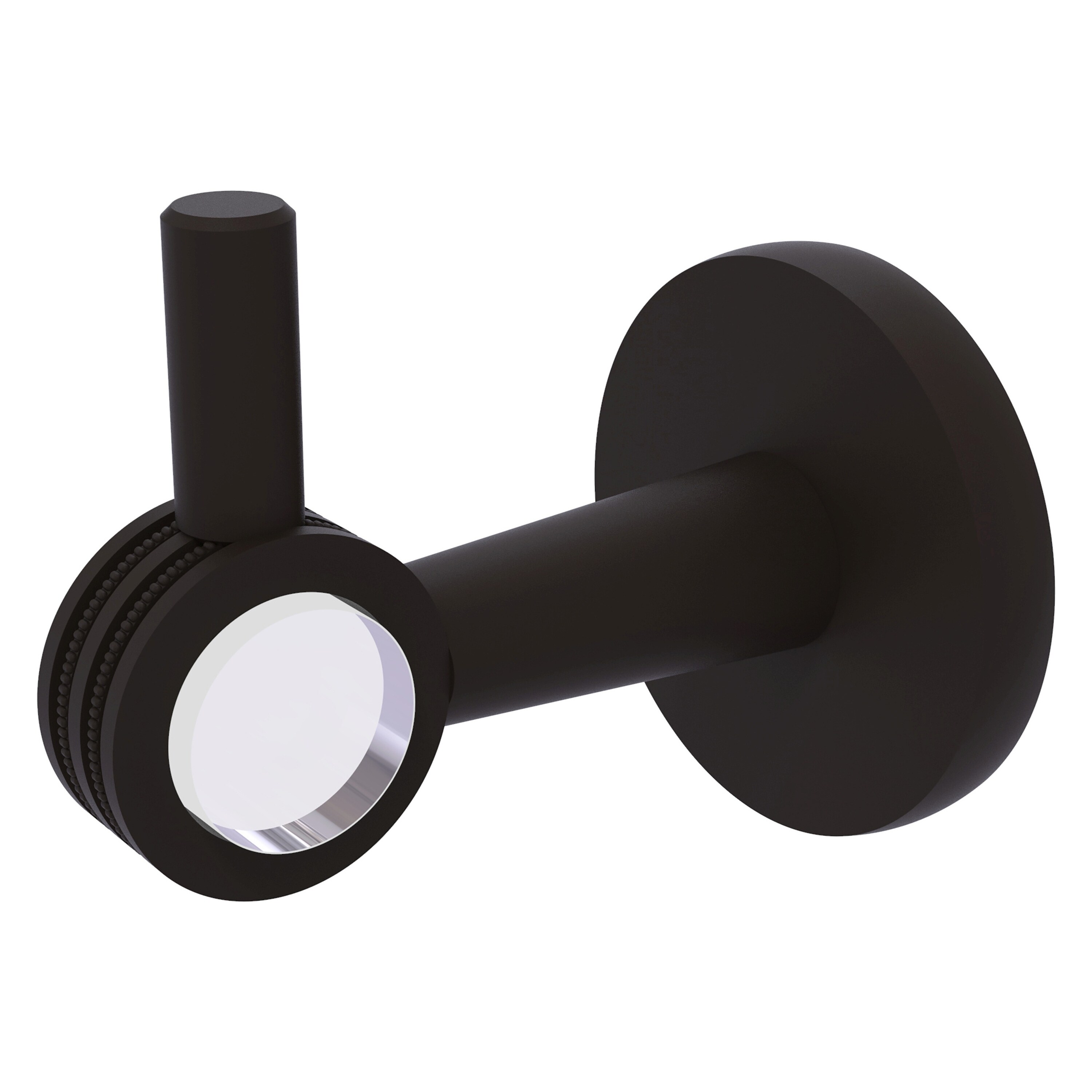 Allied Brass CV-20D-ORB Clearview Oil-rubbed Bronze Single -Hook Wall mount Towel Hook