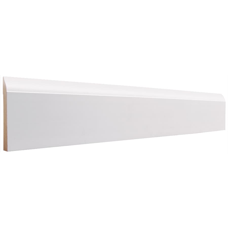 RELIABILT 634-MDF12 7/16-in x 3-in x 12-ft Traditional Primed MDF 634 Baseboard