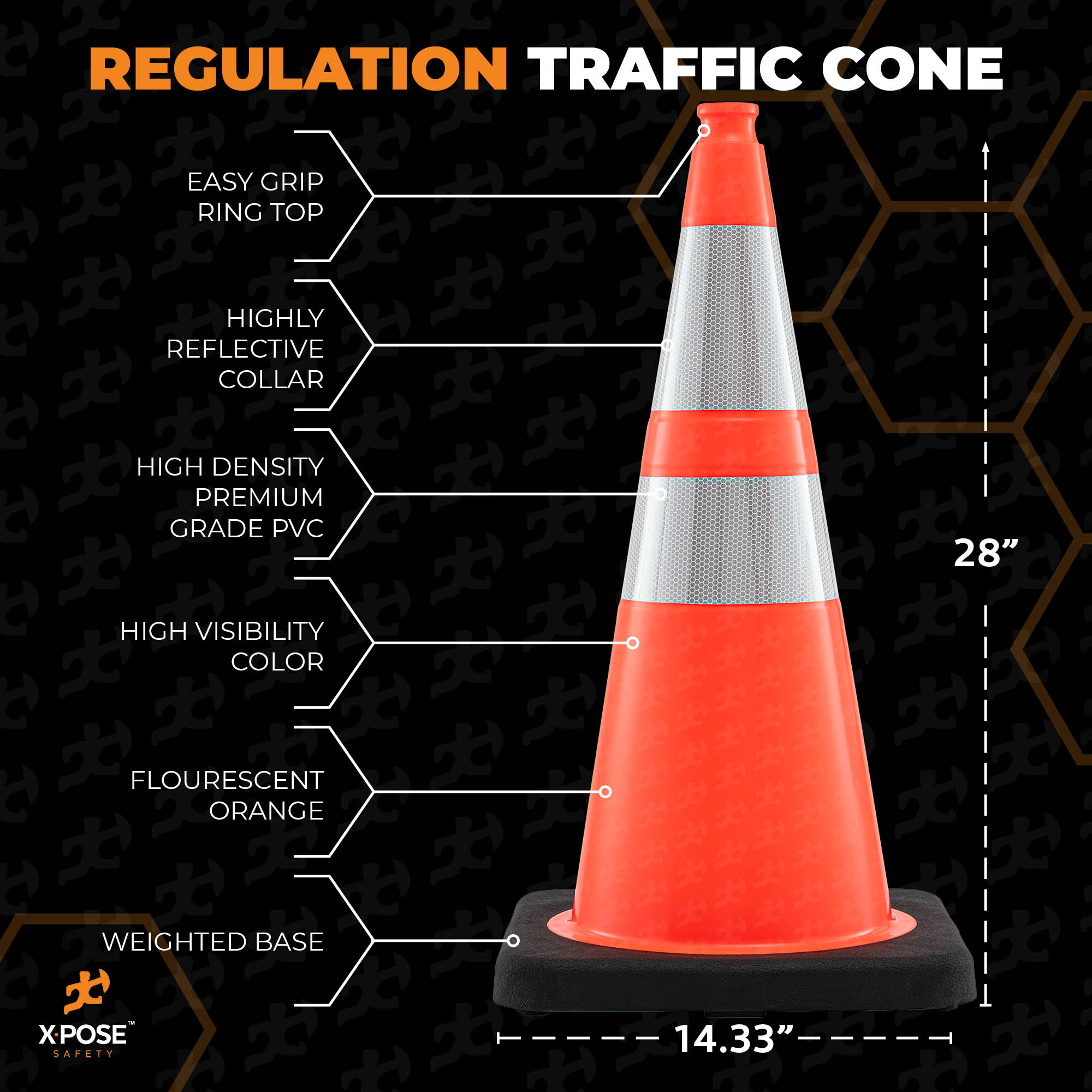 XPOSE SAFETY OTC28-64-10L-48-X Traffic-Safety-Equipment - View #2