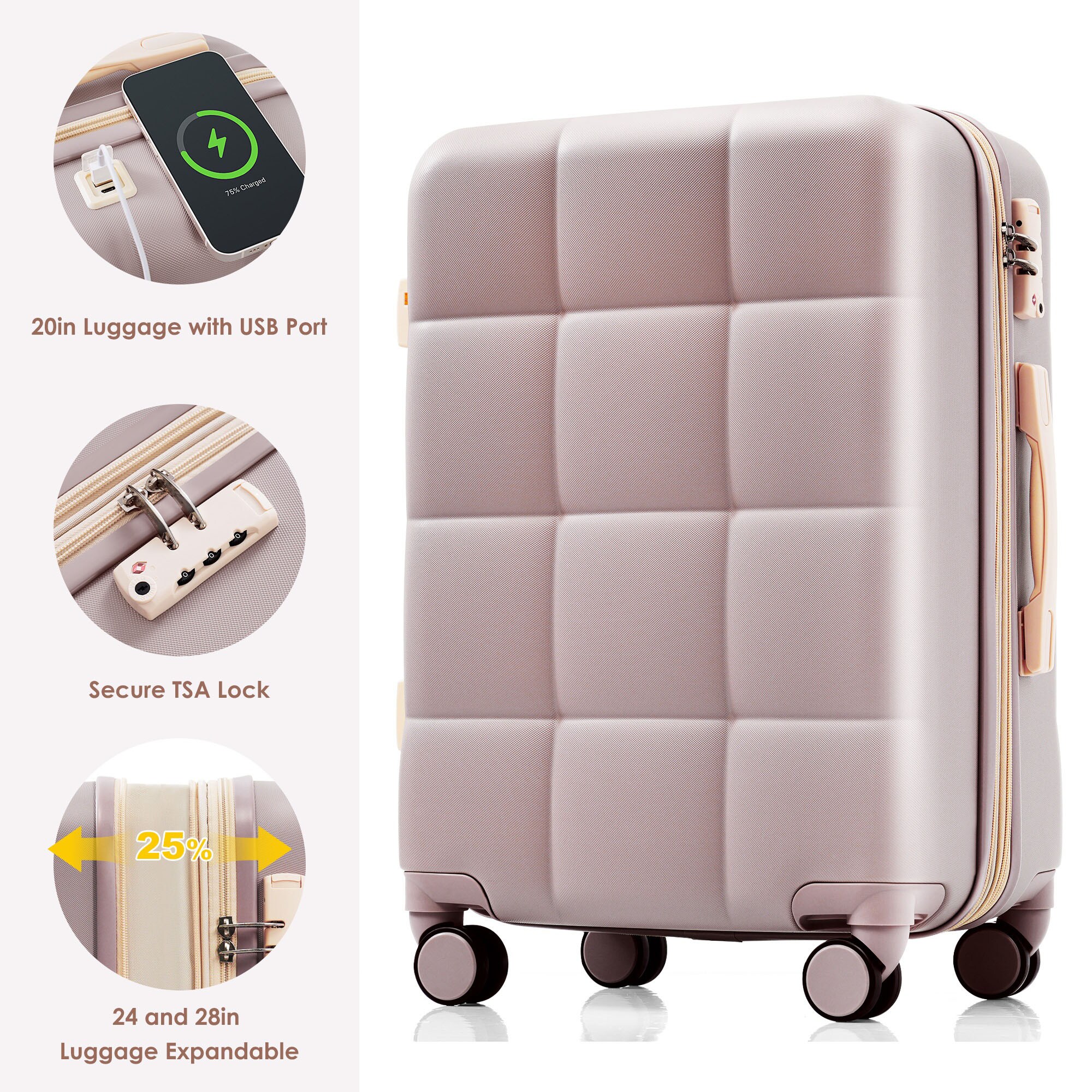 Bybafun YD9600025 Luggage-And-Luggage-Sets - View #8
