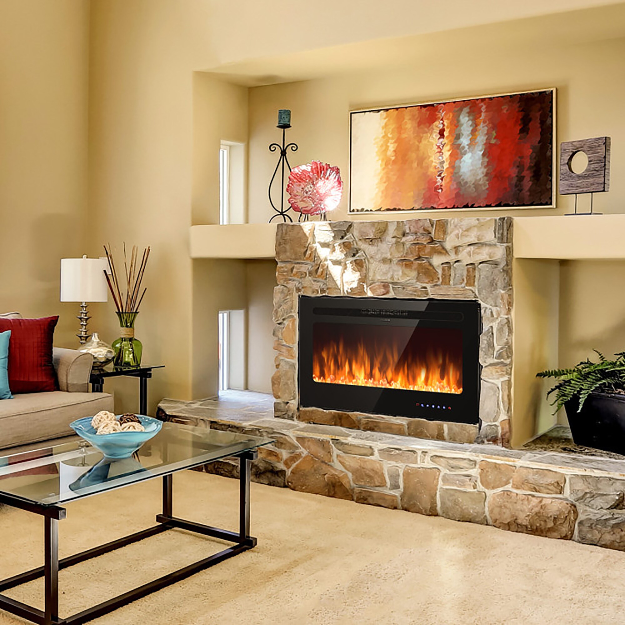 CASAINC CA-CYTVS08-RSO Electric-Fireplaces - View #9