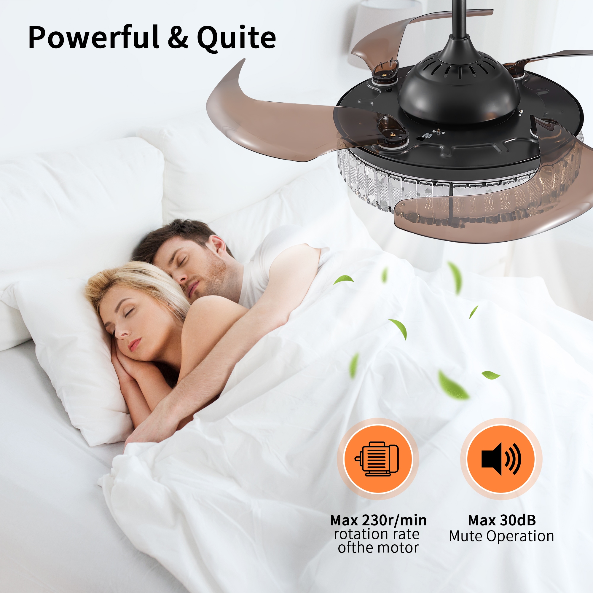 Cuschoice LWH-41-PL Ceiling-Fans - View #3