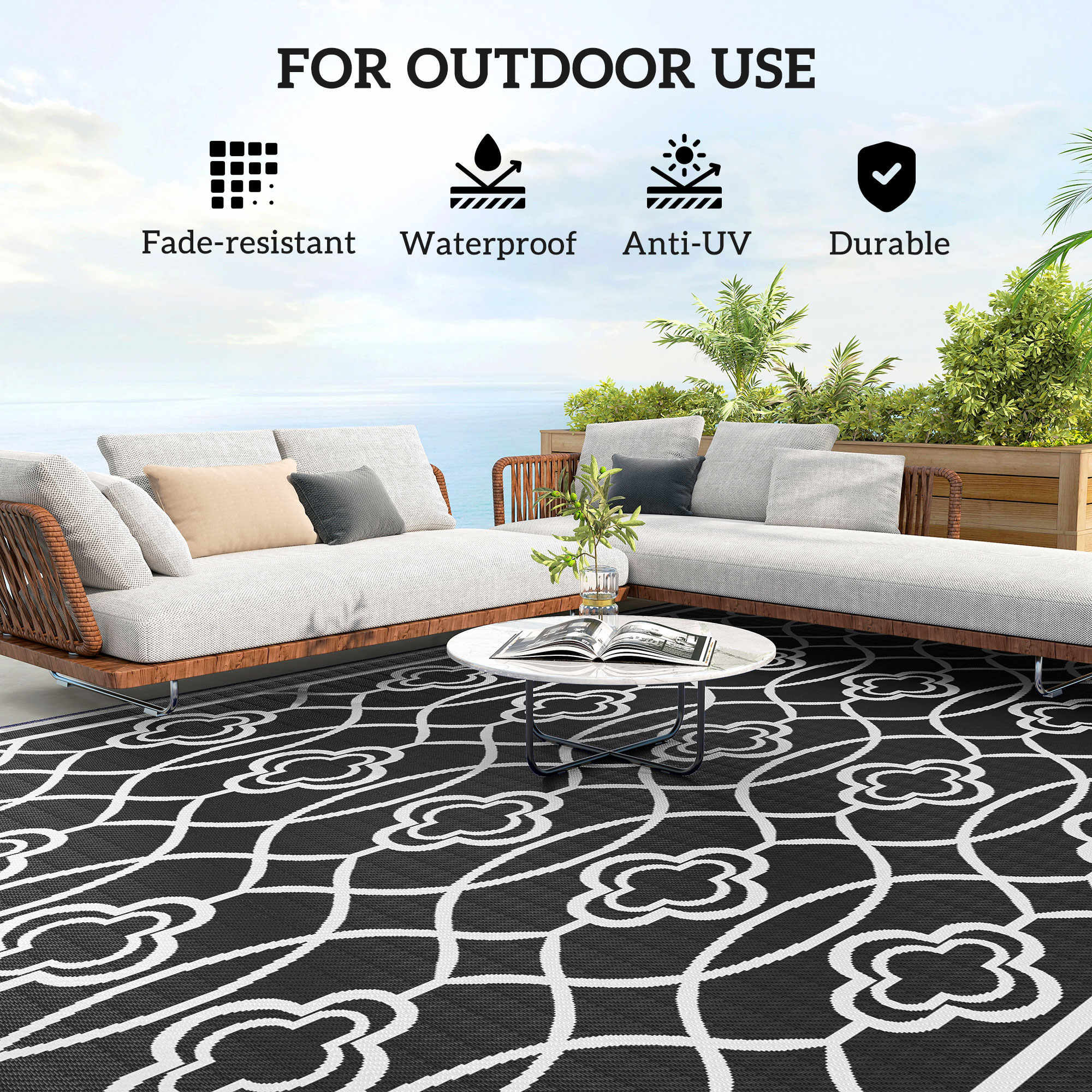 Outsunny 84J-068V00BK rugs - View #6