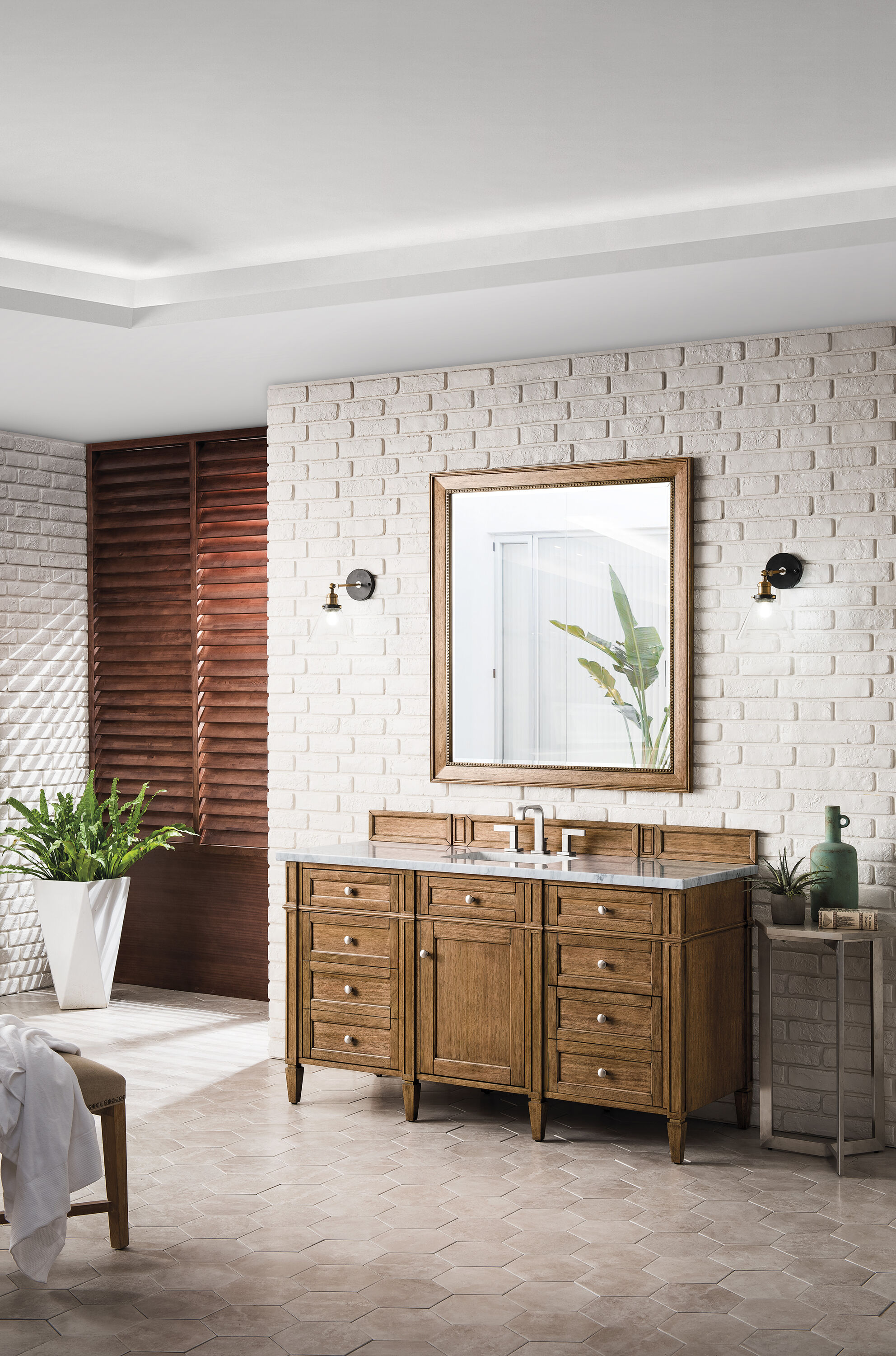 James Martin Vanities 650-V60S-SBR-FEJP Bath-Vanity-Combo - View #6