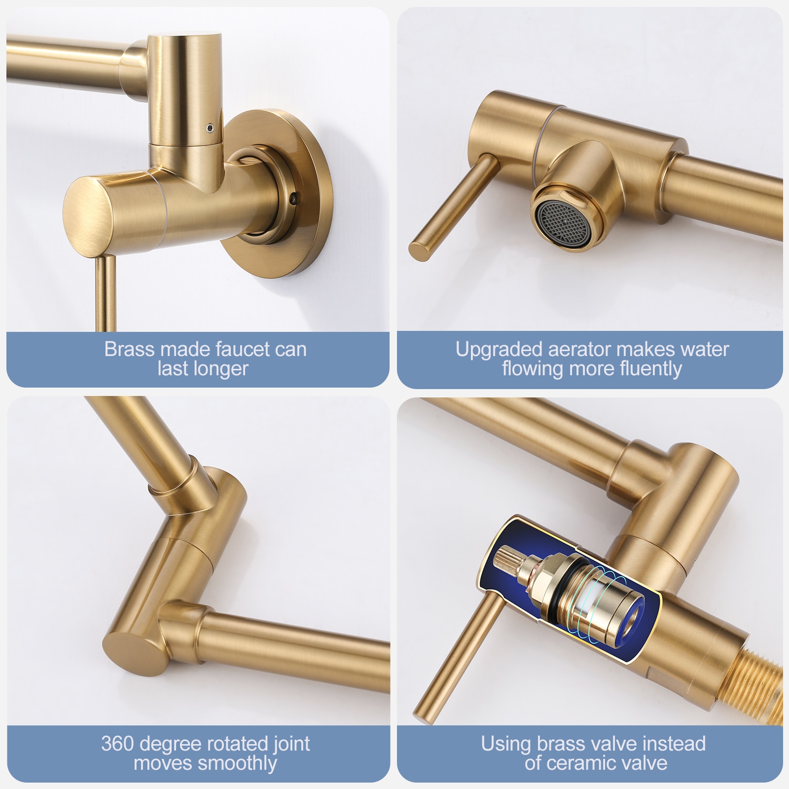 WOWOW 2314600G-LW Kitchen-Faucets - View #4
