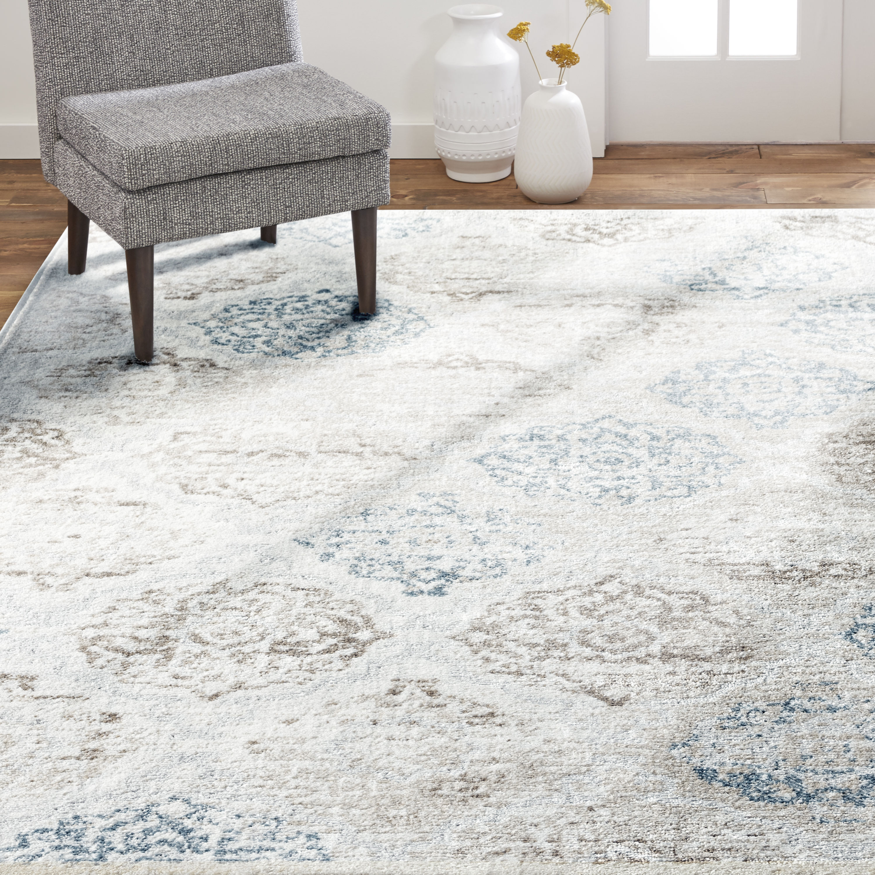 Home Dynamix Tremont Lincoln Gray Area Rug