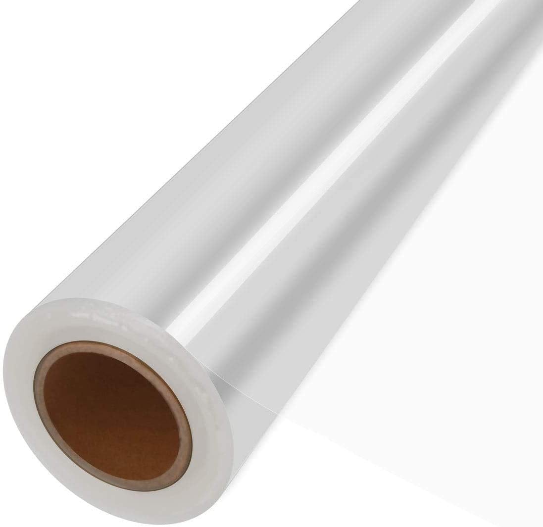 Afoxsos Clear Cellophane Wrap Roll 100 ft Length 31 Point 5 in Wide 3 Mil Thick for Flower Arrangements Gift Basket Wrapping Crystal Transparent #L05AF07039