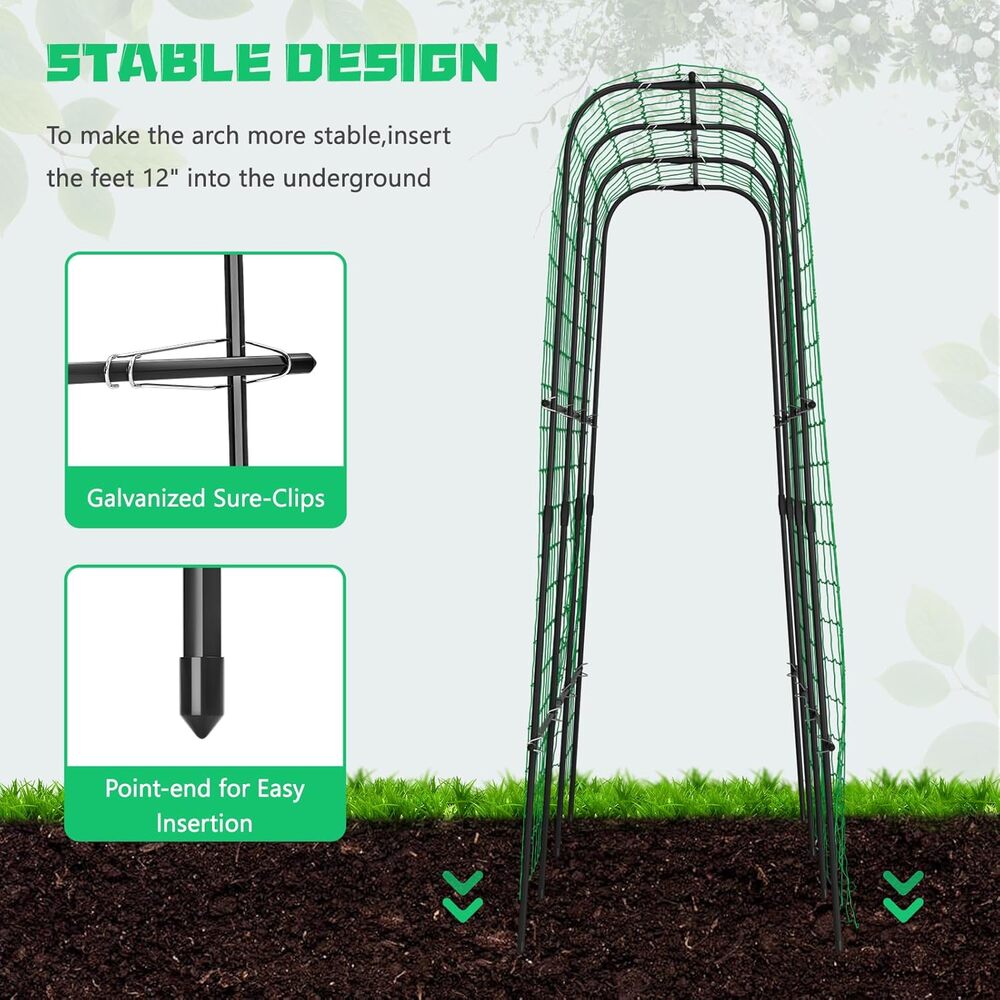 Esazn AMFH-QBXW-RD-M Garden-Trellis - View #12