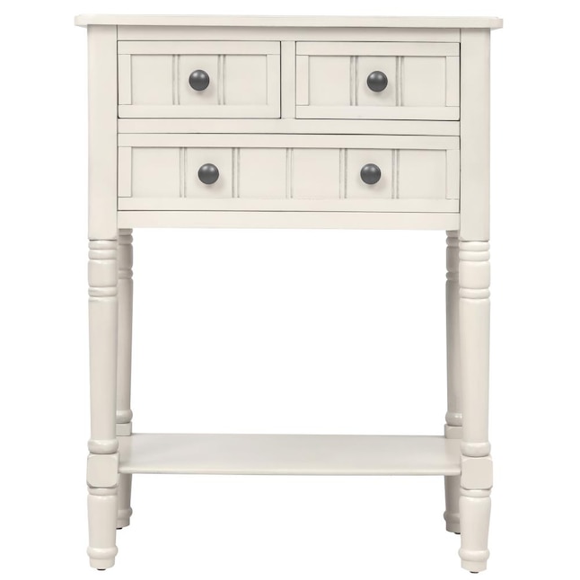 Casainc Modern Ivory White Console, Wedgewood 23 6 Console Table Charlton Home
