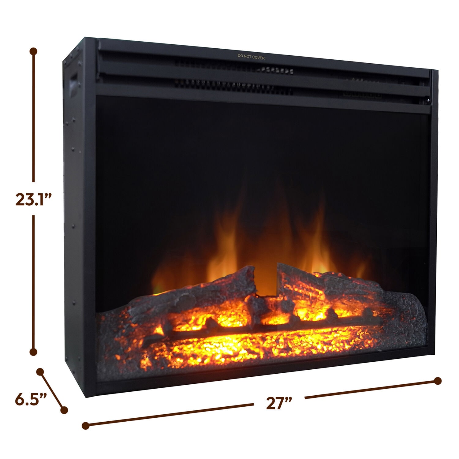 Cambridge CAM28INS-1BLK Electric-Fireplace-Fireboxes - View #3