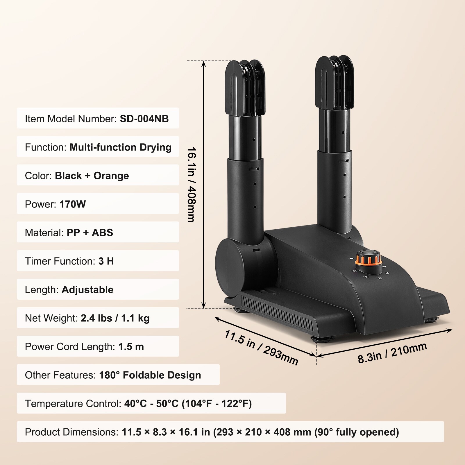 VEVOR SCXXHGJ2GWFS05468V1 Coin-Operated-Dryers - View #7