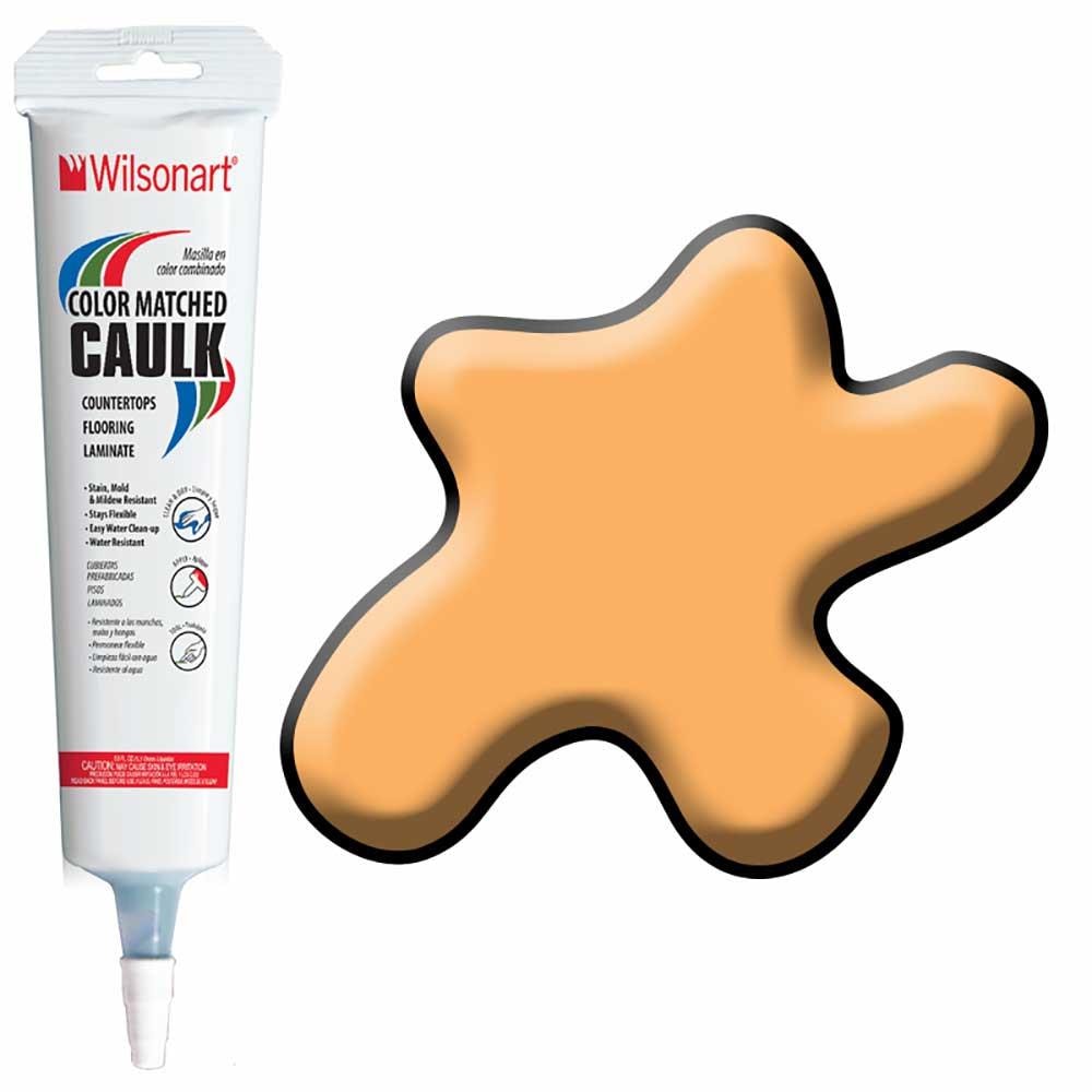 Wilsonart WA-7928-5OZCAULK Tile grout Castle Oak Paintable Silicone Caulk
