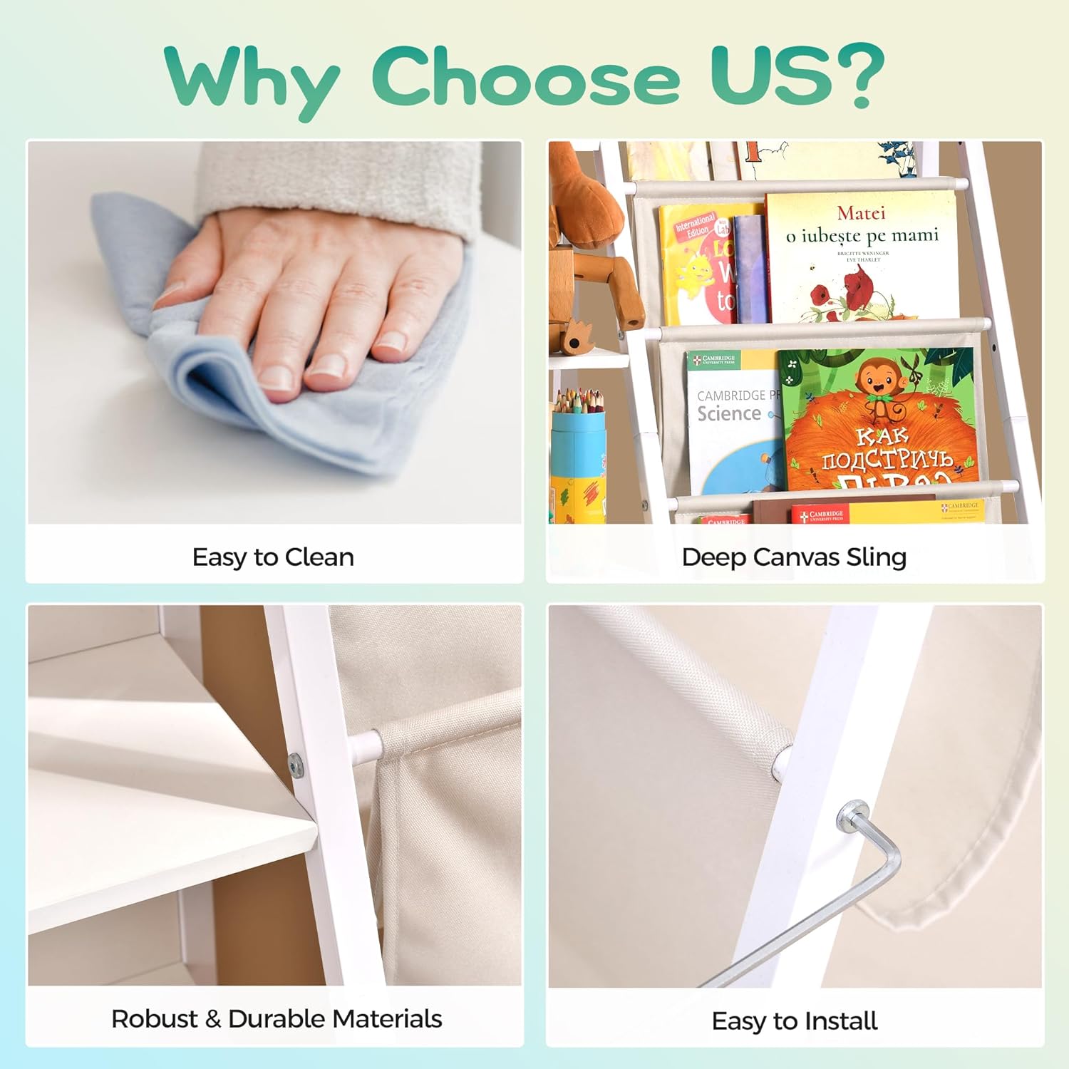 Vynxaria LEXY1150-XWETSJ-005 Kids-Bookcases - View #8