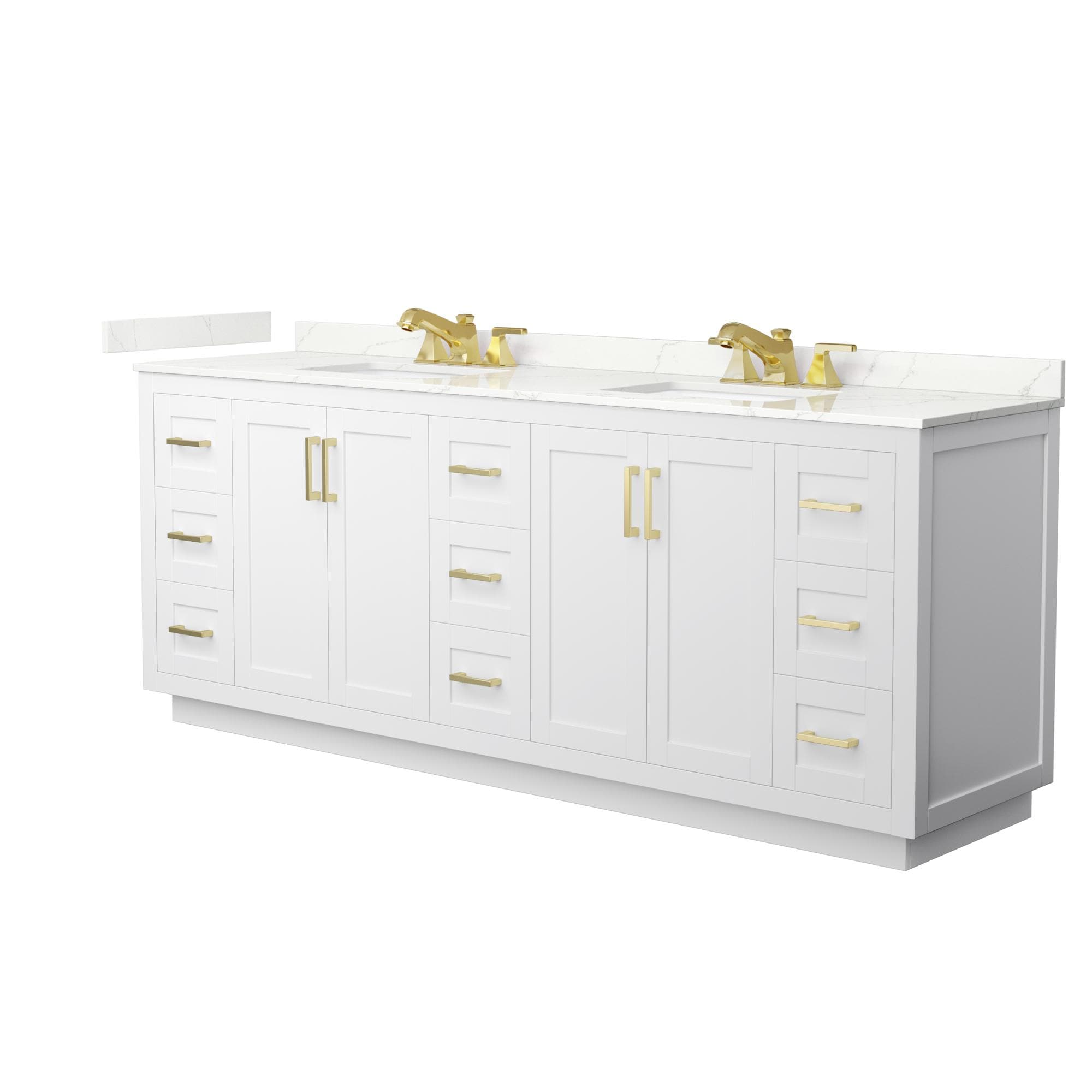 Wyndham Collection WCF292984DWGGTUS3MXX Bath-Vanity-Combo - View #2