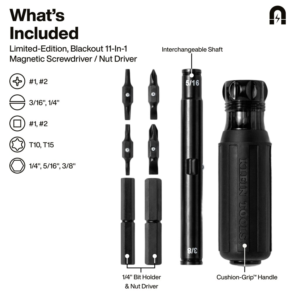Klein Tools 32500MAGBLK Screwdrivers-Individual - View #2