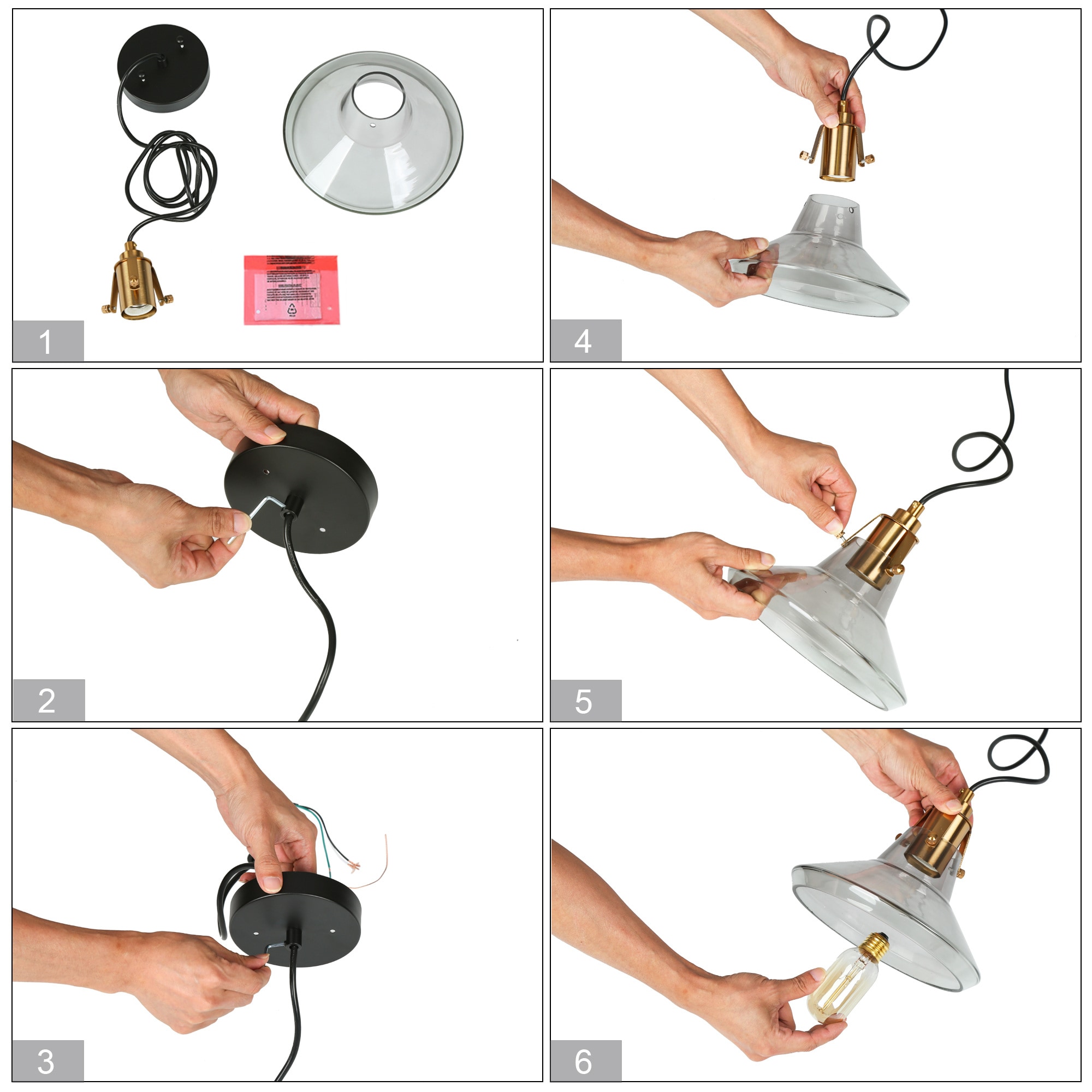 ZEVNI L3MMAYYIW936PSQ8 Pendant-Lights - View #13