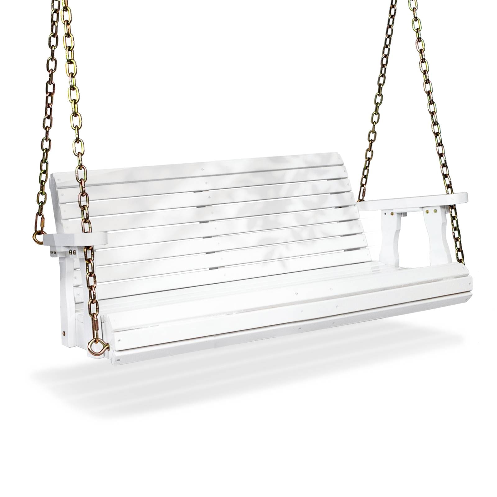 Outopee LO1G57000269 Wood swing 2 -person White Outdoor Swing