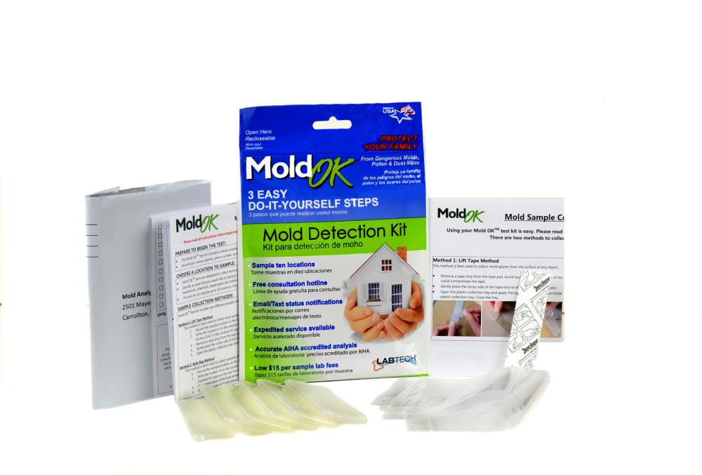 PRO-LAB Indoor Mold Test Kit - Identify Toxic Black Mold Spores in