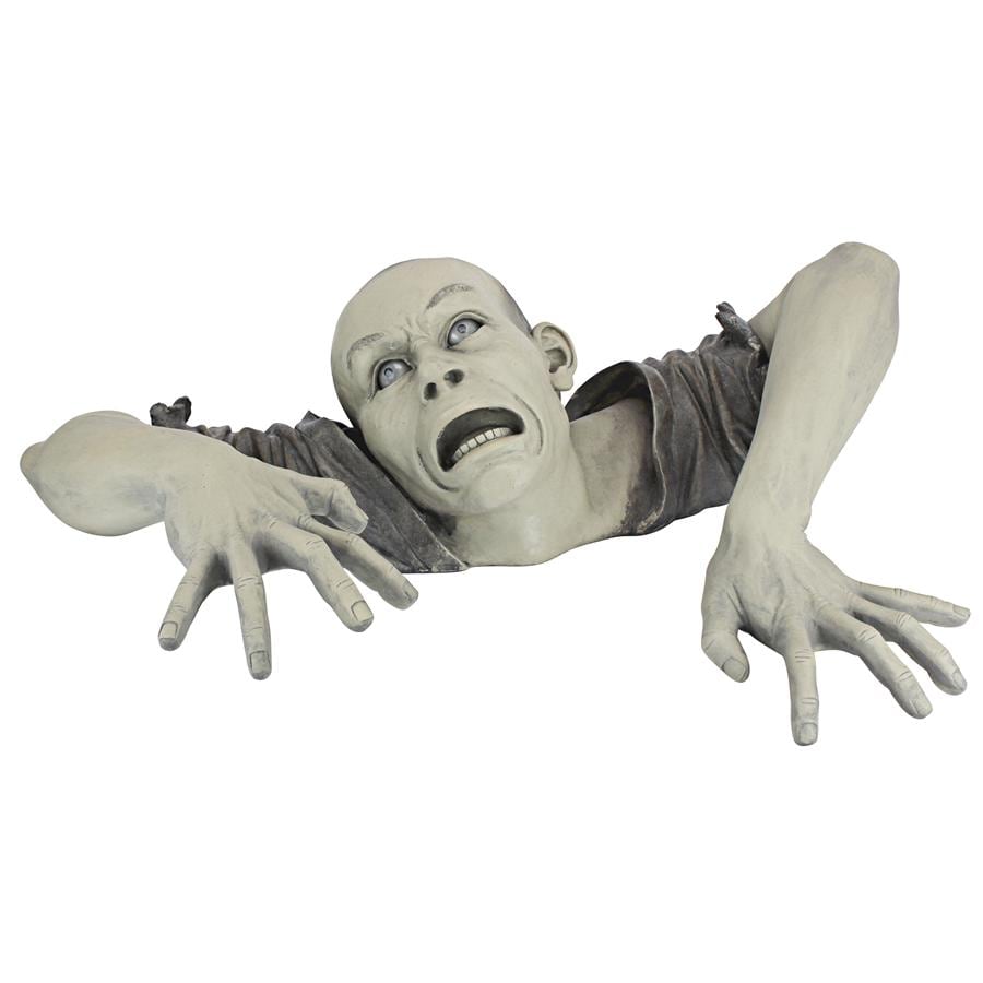 Design Toscano 8-in Zombie Free Standing Decoration Sculpture in the ...