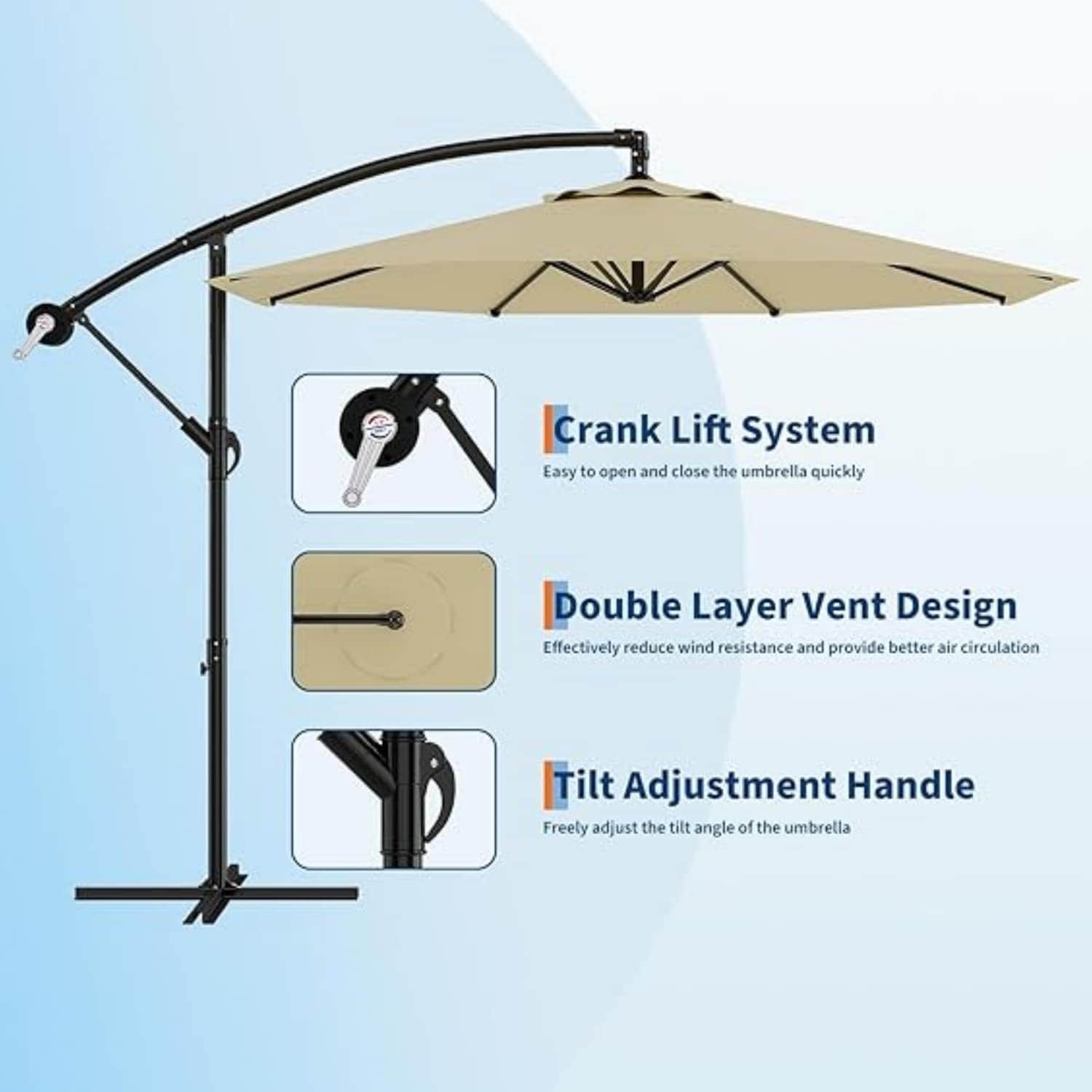 Qeetex LSHQQPPG-3347VXNA Umbrellas-2 - View #4